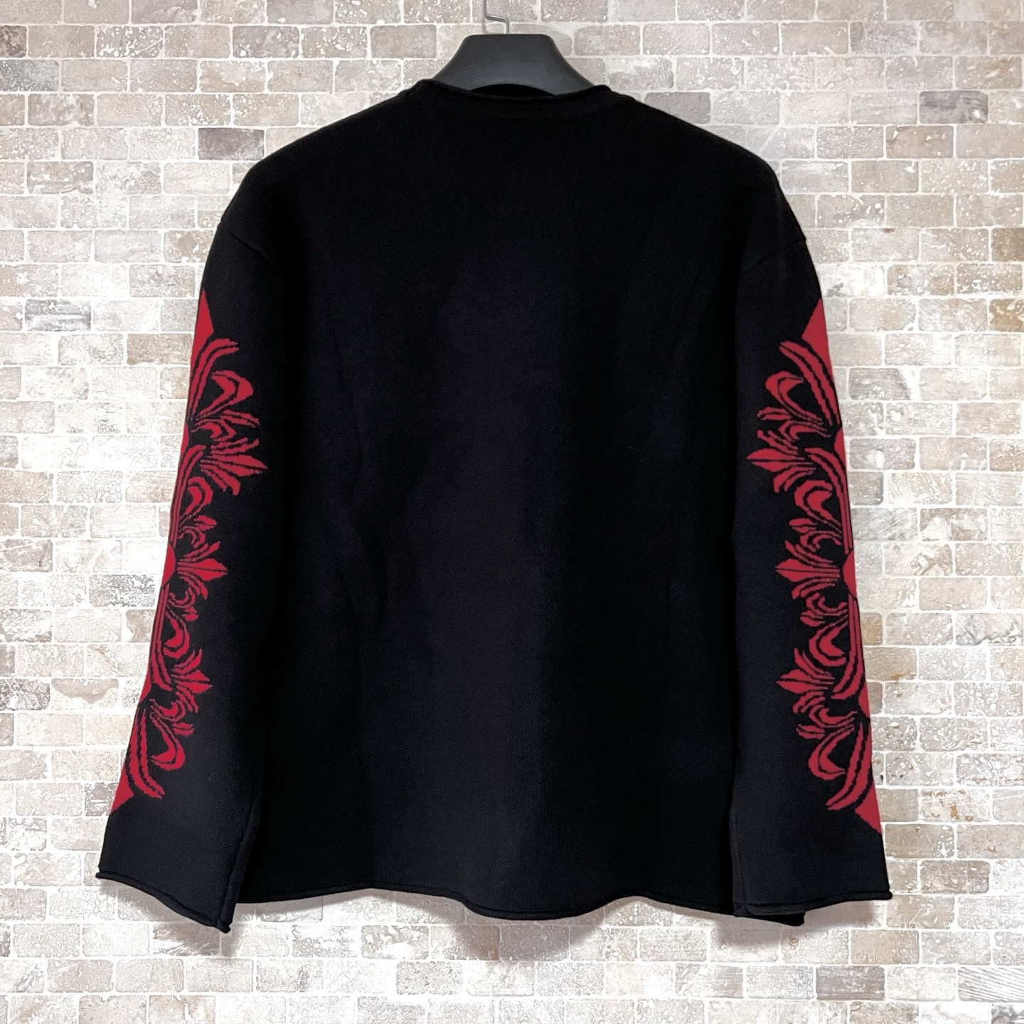 399💰
CH克罗心漆皮针织羊绒毛衣