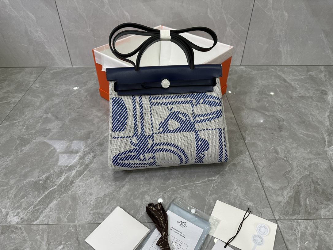 Hermes Herbag Sacos de corpo cruzado & Ombro Unissexo Canvas