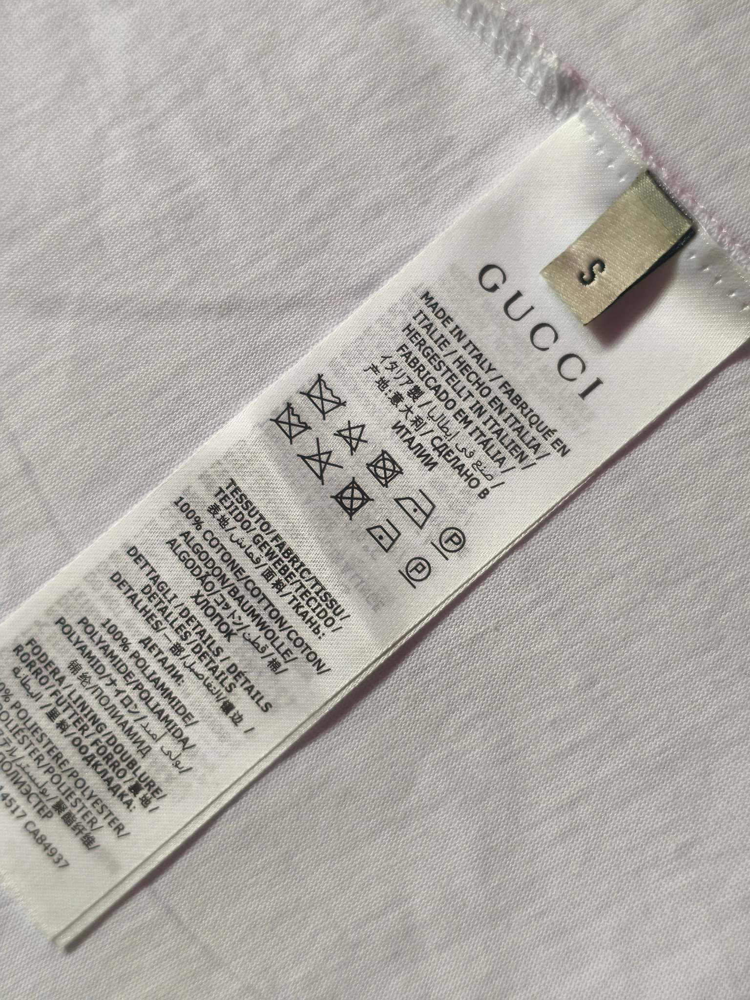 Gucci 古驰 GUCCI2026春夏季新款 搭配重工高端个性LOGO印花，做工细致完美