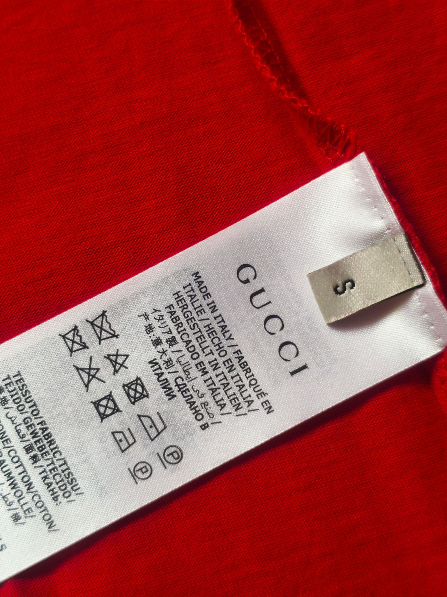 Gucci 古驰 GUCCI2026春夏季新款 搭配重工高端个性LOGO印花，做工细致完美