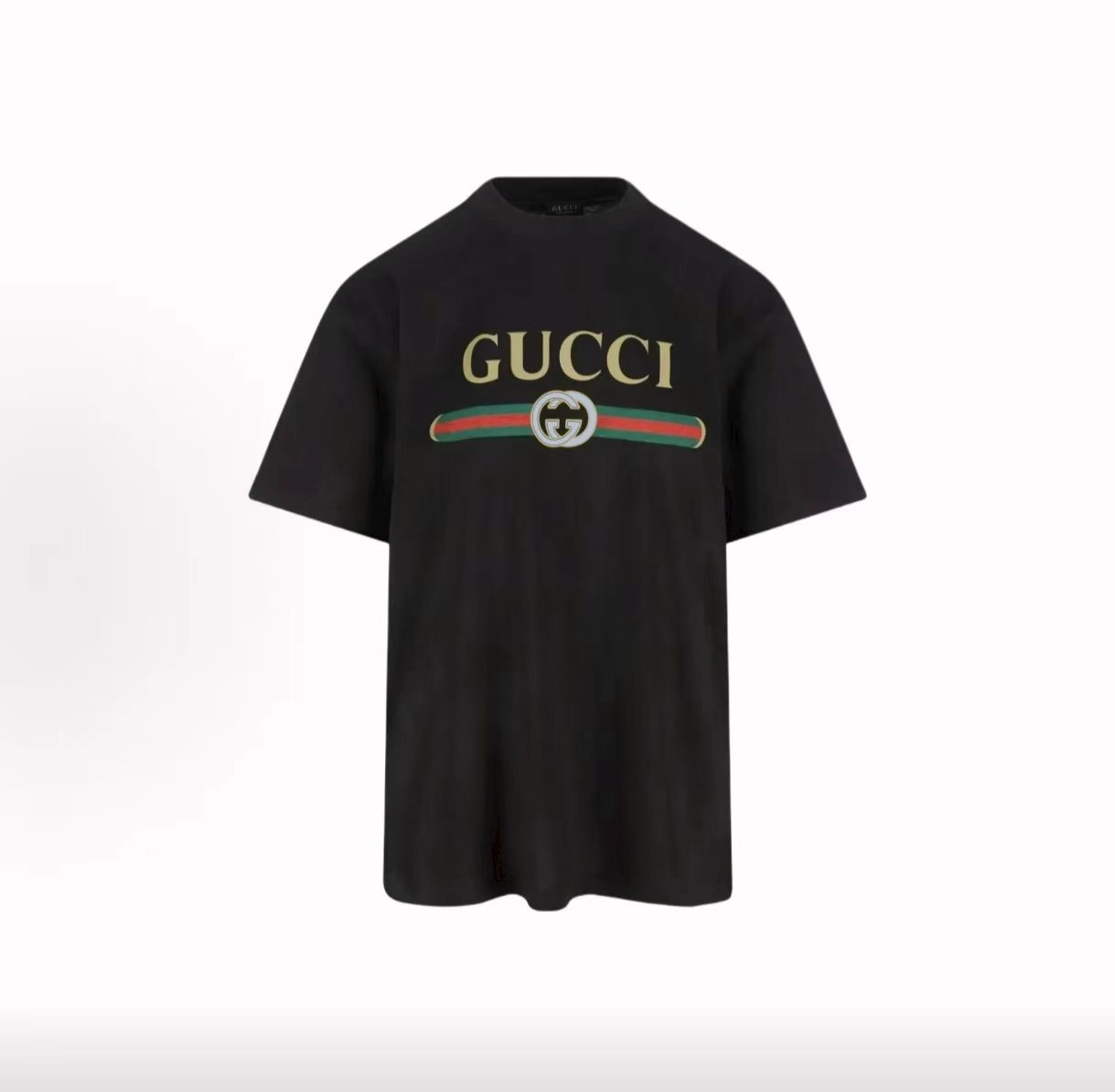 Gucci 古驰 GUCCI20256春夏季新款 搭配重工高端个性LOGO印花，做工细致完美