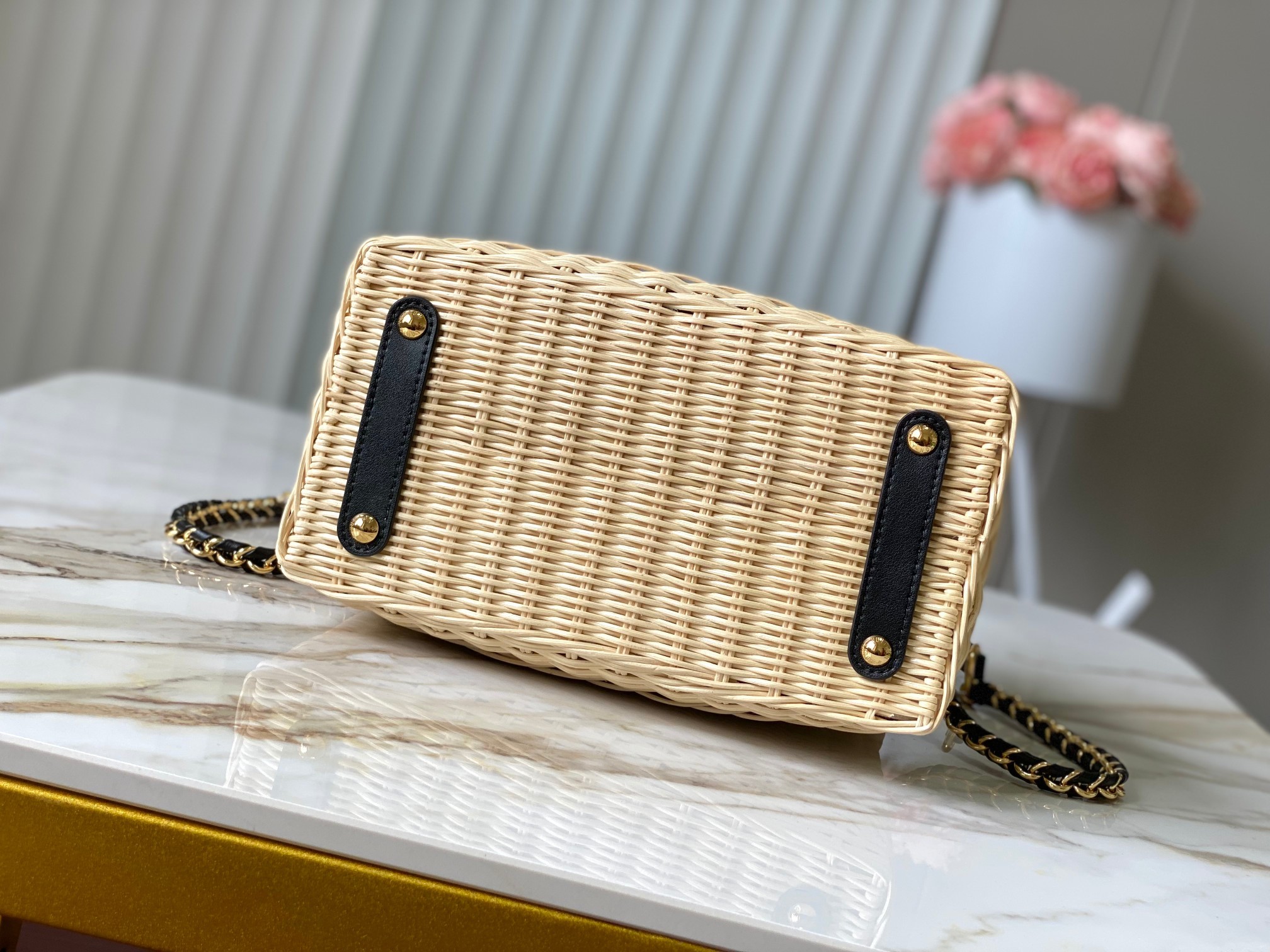 ⭐️正品原料🔹特级精品🔹动态芯片🔹LV X TM CAPUCINES 手袋🔹M14295/M48865黑