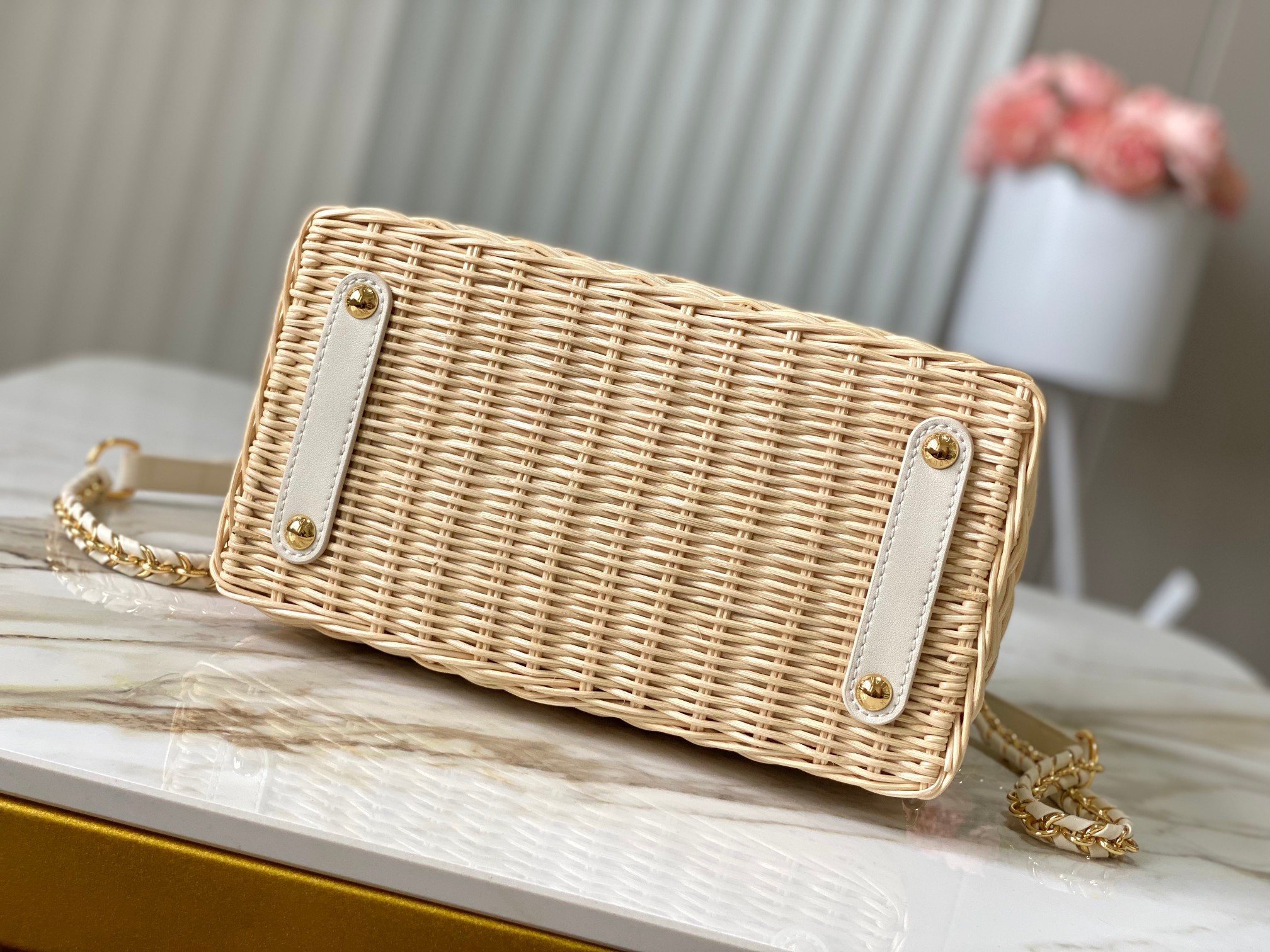 ⭐️正品原料🔹特级精品🔹动态芯片🔹LV X TM CAPUCINES 手袋🔹M14295/M48865白