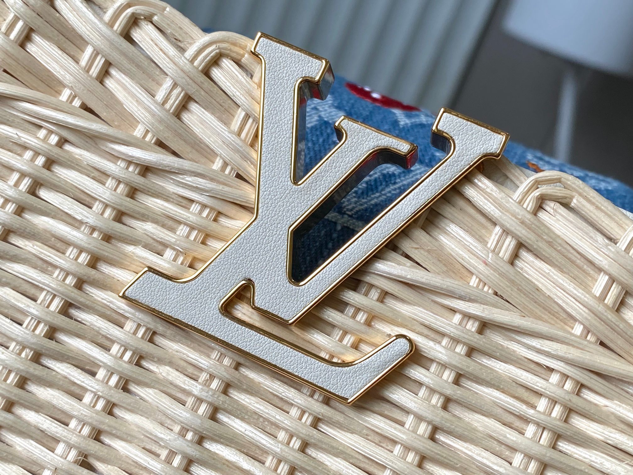 ⭐️正品原料🔹特级精品🔹动态芯片🔹LV X TM CAPUCINES 手袋🔹M14295/M48865白