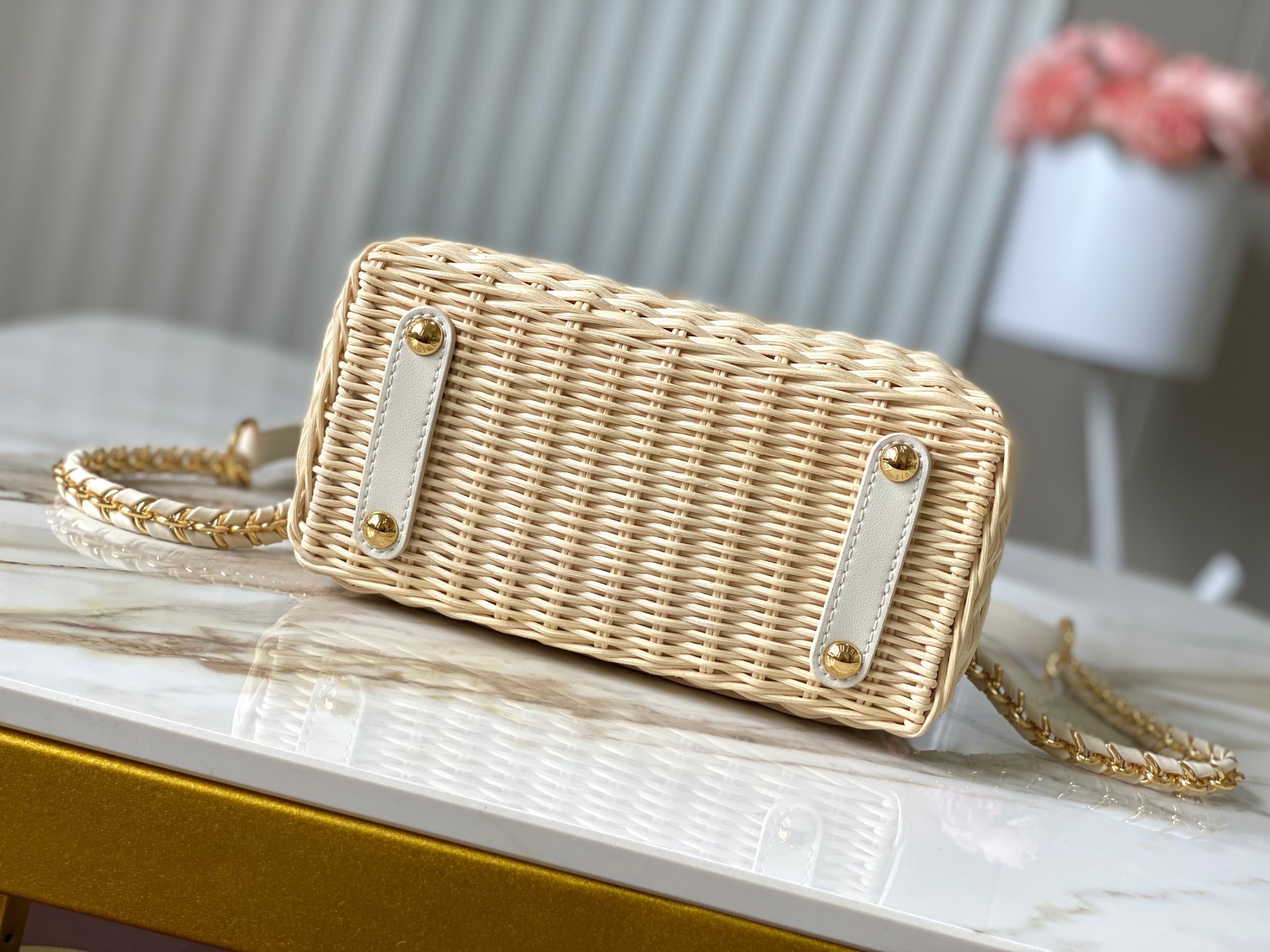 ⭐️正品原料🔹特级精品🔹动态芯片🔹LV X TM CAPUCINES 手袋🔹M14295/M48865白