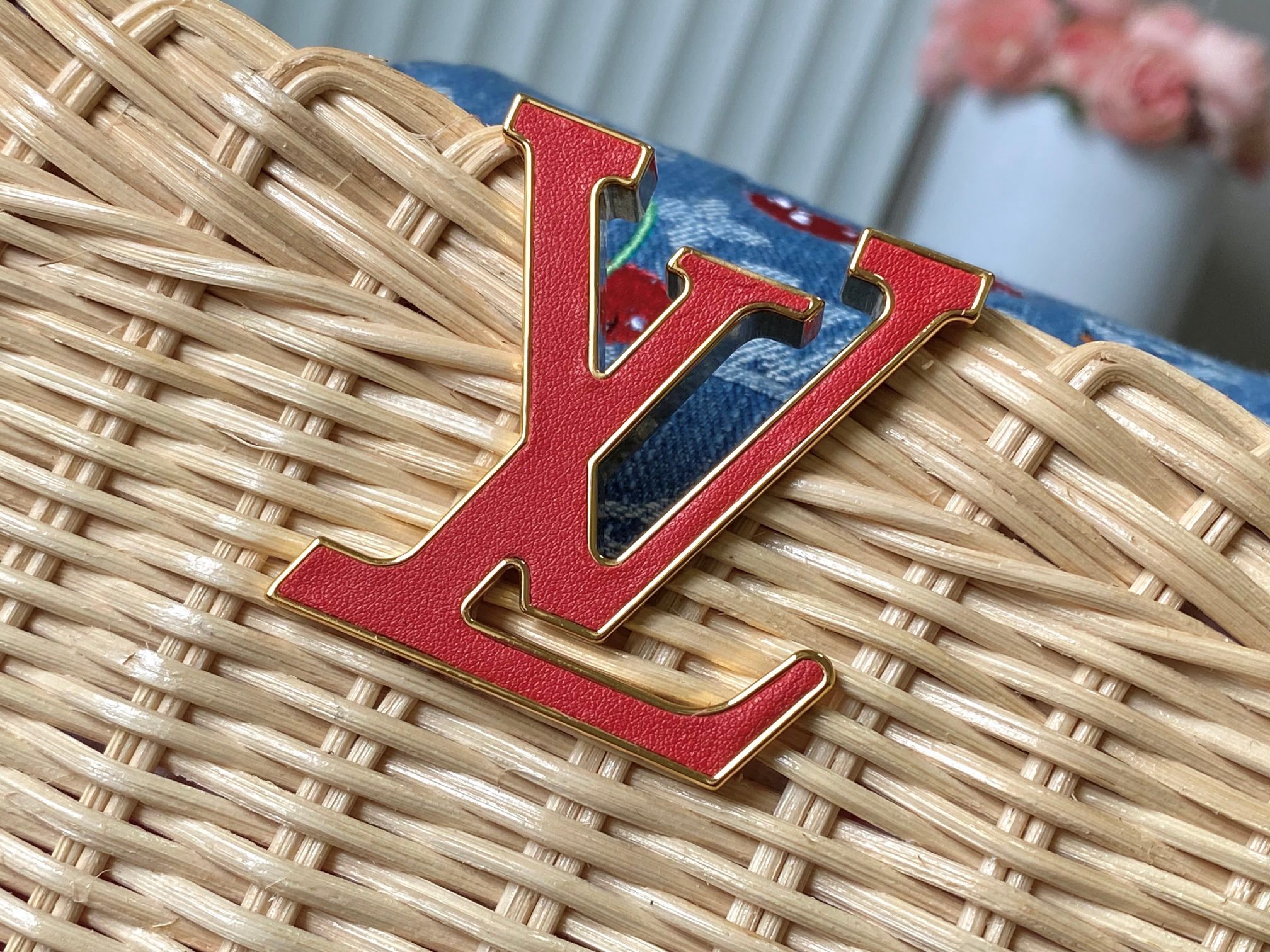 ⭐️正品原料🔹特级精品🔹动态芯片🔹LV X TM CAPUCINES 手袋🔹M14295/M48865红