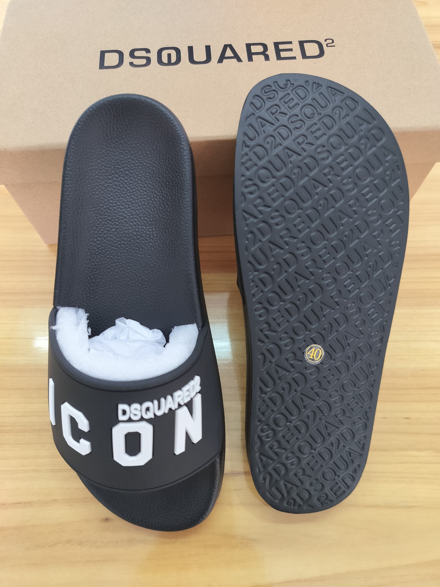 DSQUARED2 NEW SLIPPER GIRL 35-42, MALE 38-45 - 图片 2