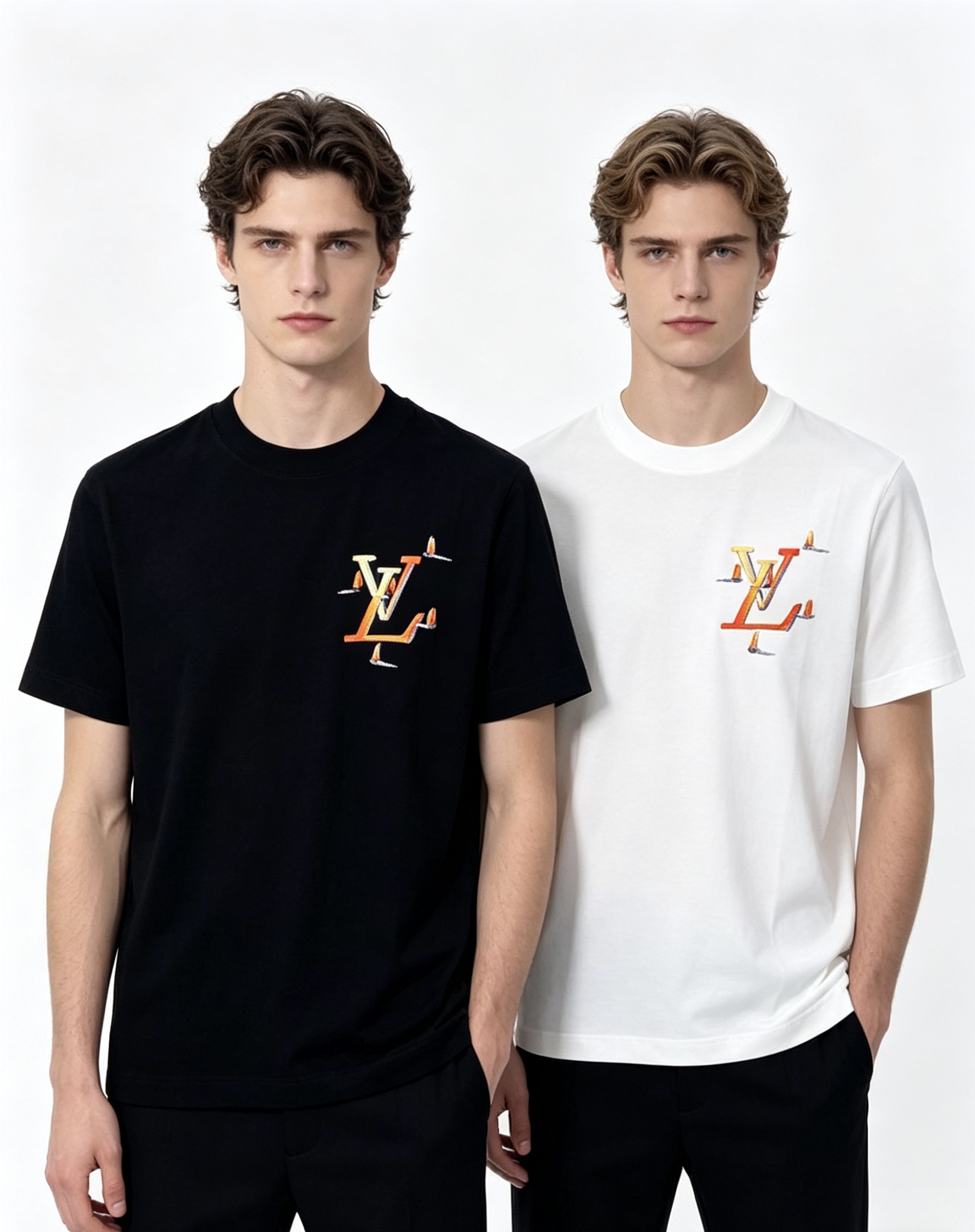 NO:773606,.Lv..2026 spring and summer new fashionable round neck short-sleeved advanced customization versatile style!  It is more practical and can be easily controlled by anyone. It is made of modal spandex fabric and has a luxurious classic brand logo design. It is very classy and a must-buy for those who know the goods!  The tailoring is a slim fit, very delicate, shows off aura, and highlights the sophistication of men. This is unique. It is just right for slim fit and the upper body effect is very good. Size s-xxL.s wears 175/,, Louis Vuitton, T-shirt,19860909.Lv..2026春夏新品时尚圆领短袖高级定制百搭款式！更有实用感 任何人都可以轻松驾驭 采用莫代尔氨纶面料制作,奢华经典品牌logo设计,b非常显档次懂货的必须入！版型剪裁属于修身款 非常精致,显气场,又会凸显男士的精致,这就是独到之处,恰到好处的修身,上身效果非常赞.尺码s-xxL.s穿175/,,louis vuitton,T-shirt,,Men's clothing
