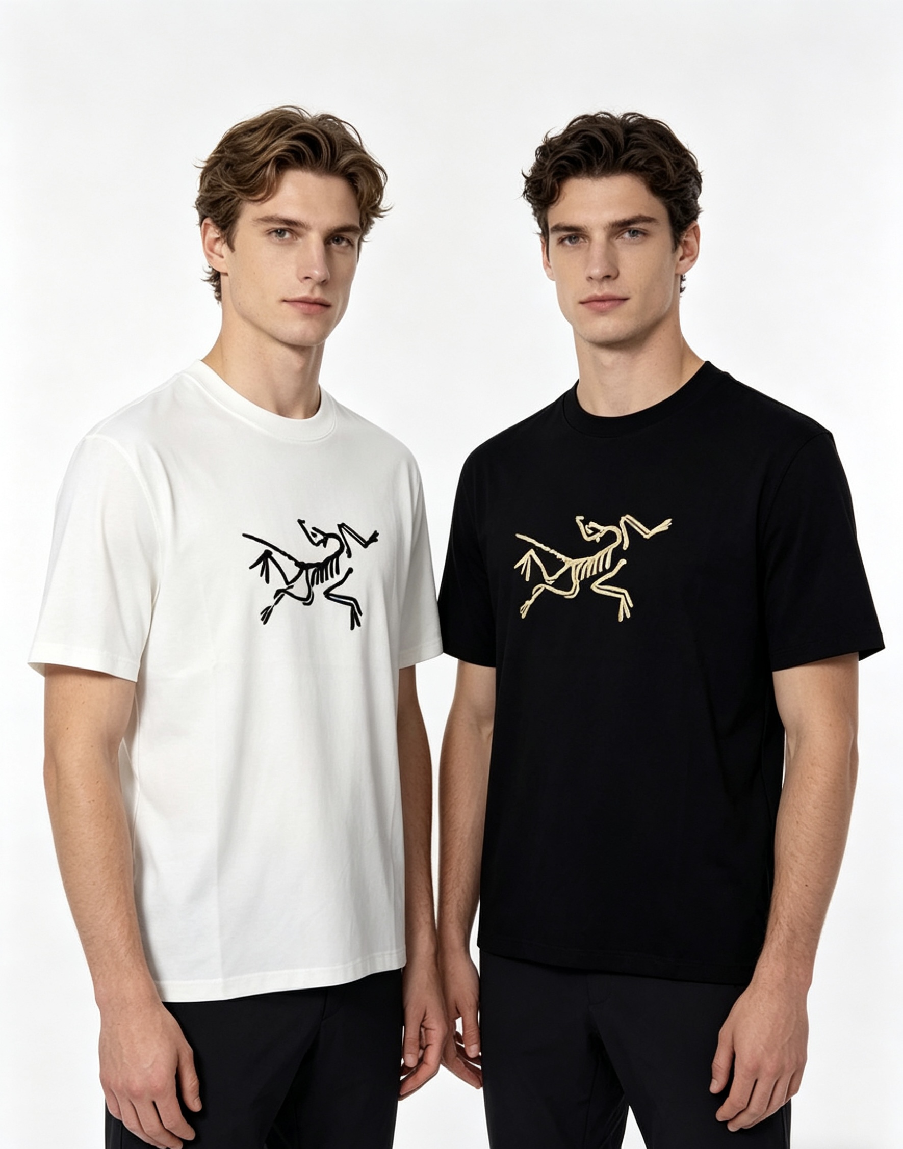 NO:773597,.Arc'teryx..2026 spring and summer new fashionable round neck short-sleeved advanced customization versatile style!  It is more practical and can be easily controlled by anyone. It is made of modal spandex fabric and has a luxurious classic brand logo design. It is very classy and a must buy for those who know the goods!  The tailoring is slim-fitting and very delicate. It shows aura and highlights the sophistication of men. This is unique. It is just right for slim fit and the upper body effect is very good. Size m-3XL m wears 175/130, arc'teryx, T-shirt,19860909.始祖鸟..2026春夏新品时尚圆领短袖高级定制百搭款式！更有实用感 任何人都可以轻松驾驭 采用莫代尔氨纶面料制作,奢华经典品牌logo设计,w非常显档次懂货的必须入！版型剪裁属于修身款 非常精致,6显气场,又会凸显男士的精致,这就是独到之处,恰到好处的修身,上身效果非常赞.尺码m-3XL m穿175/130,arc'teryx,T-shirt,,Men's clothing