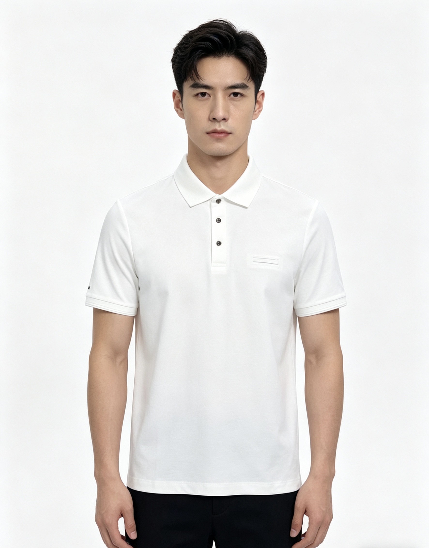 NO:837557,Ermenegildo Zegna. 2026 spring and summer new men's logo short-sleeved polo shirt, continuing the classic business casual lapel polo shirt. This polo shirt is made of mercerized piqué cotton fabric, and the timeless design can transcend fashion trends. Classic style, hf brand LOGO is three-dimensional and unique, making the whole body more detailed. Fitted version, the fabric is made of cotton piqué material, comfortable, skin-friendly, good breathability, and practical for daily commuting and leisure. Highly recommended. Size M-4XL  m wears 175/130,,zegna,T-shirt,19860909.杰尼亚.2026春夏新款男士标识短袖polo衫,延续经典商务休闲翻领POLO恤.该款Polo衫采用丝光珠地棉面料制成,隽永设计可跨越时尚潮流.经典款型,hf品牌LOGO立体别致,让整体更具细节感 合体的版型,面料采用全棉珠地料,舒适,亲肤,透气好,平时通勤休闲都很实穿的一款 强烈推荐.尺码M-4XL m穿175/130,,zegna,T-shirt,,Men's clothing