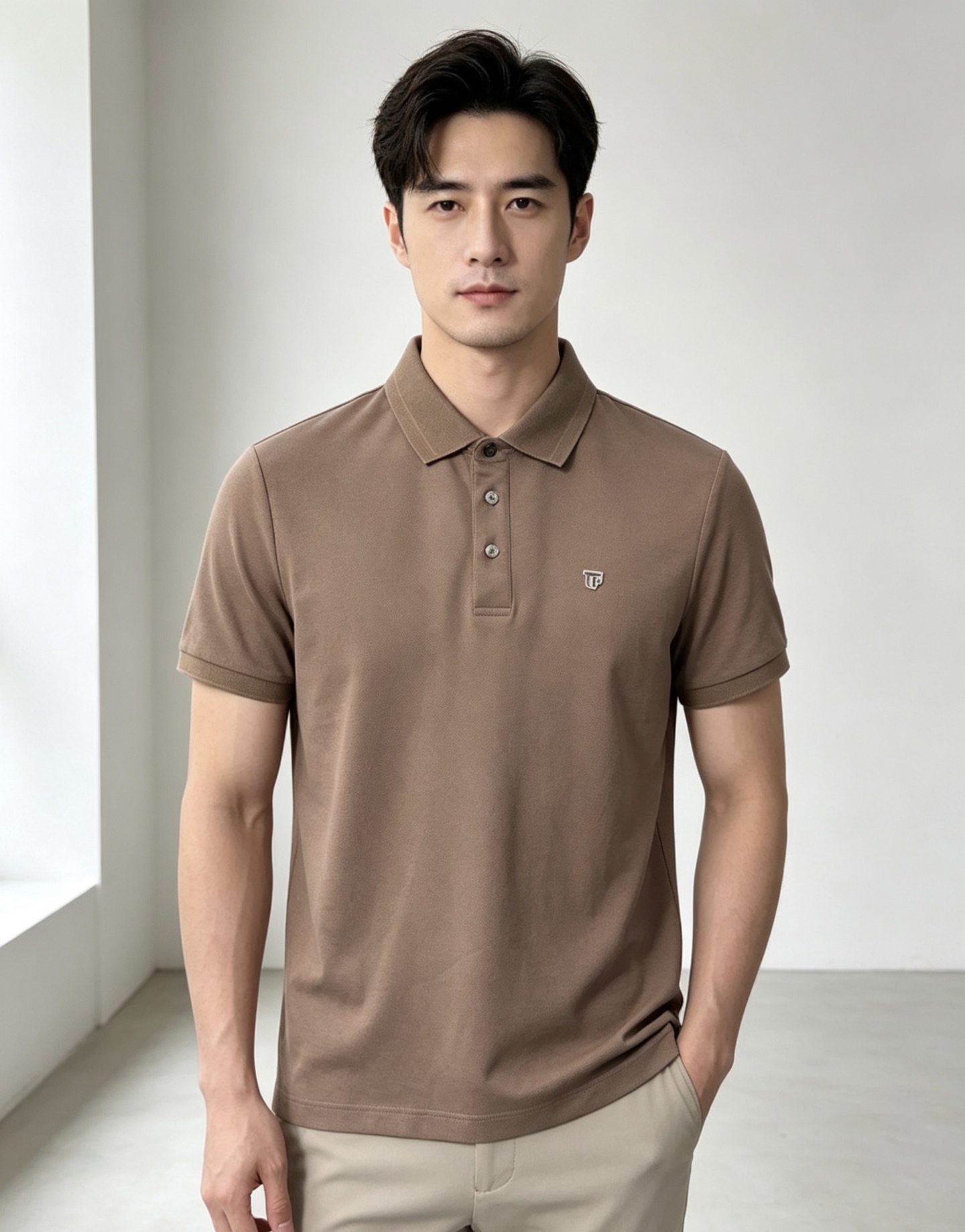 NO:839570,.TF.2026 new spring and summer men's logo short-sleeved polo shirt continues the classic business casual lapel polo shirt. This polo shirt is made of mercerized piqué cotton fabric, and its timeless design can transcend fashion trends. Classic style, hf brand LOGO is three-dimensional and unique, making the whole body more detailed. Fitted version, the fabric is made of cotton piqué material, comfortable, skin-friendly, good breathability, and practical for daily commuting and leisure. Highly recommended. Size M-4XL  m wears 175/130,,tom ford,T-shirt,19860909.TF.2026春夏新款男士标识短袖polo衫,延续经典商务休闲翻领POLO恤.该款Polo衫采用丝光珠地棉面料制成,隽永设计可跨越时尚潮流.经典款型,hf品牌LOGO立体别致,让整体更具细节感 合体的版型,面料采用全棉珠地料,舒适,亲肤,透气好,平时通勤休闲都很实穿的一款 强烈推荐.尺码M-4XL m穿175/130,,tom ford,T-shirt,,Men's clothing