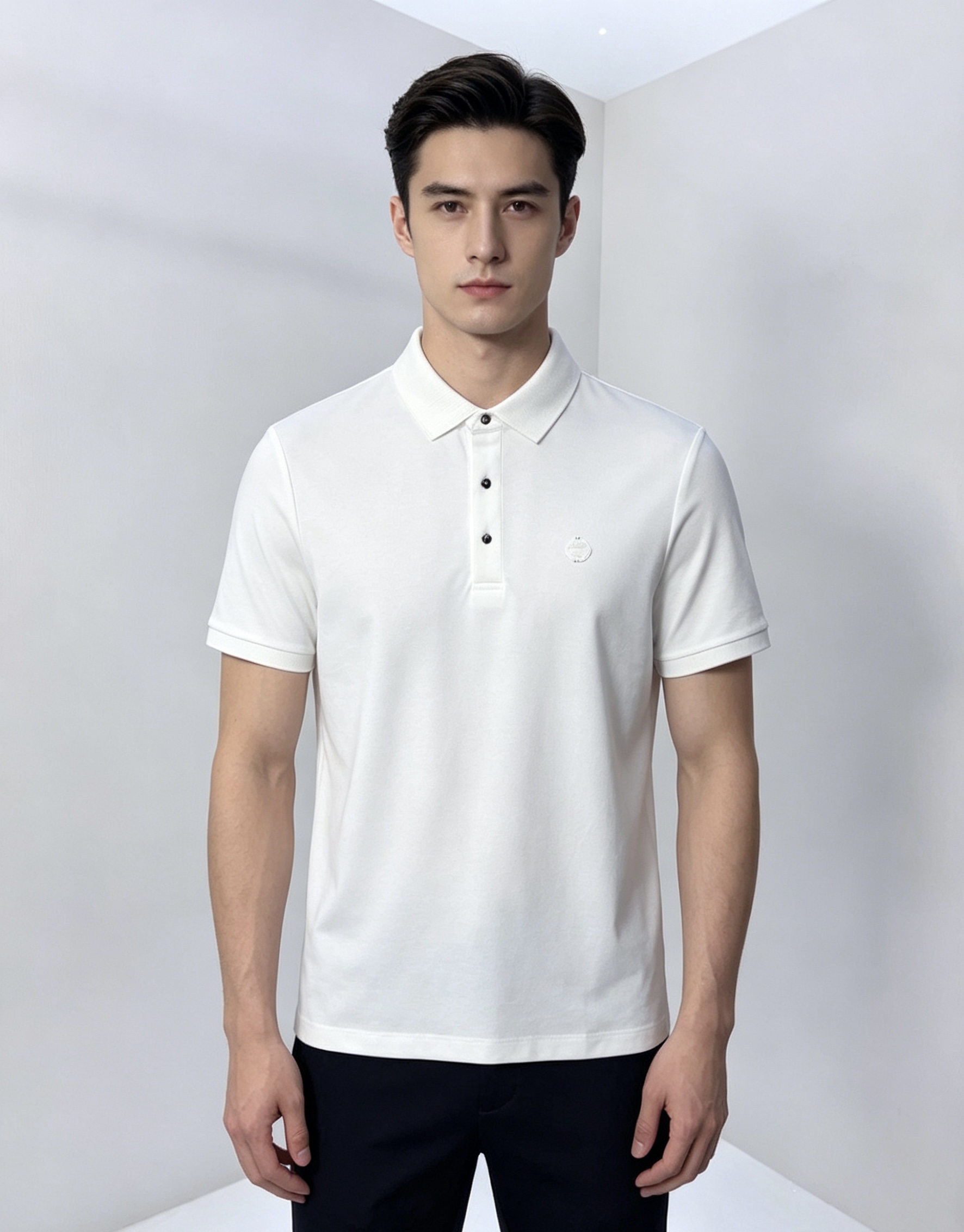 NO:839609,. Covered mouth. 2026 spring and summer new men's logo short-sleeved polo shirt, continuing the classic business casual lapel polo shirt. This polo shirt is made of mercerized piqué cotton fabric, and the timeless design can transcend fashion trends. Classic style, hf brand LOGO is three-dimensional and unique, making the whole body more detailed. Fitted version, the fabric is made of cotton piqué material, comfortable, skin-friendly, good breathability, and practical for daily commuting and leisure. Highly recommended. Size M-4XL  m wears 175/130,,Moncler,T-shirt,19860909.蒙口.2026春夏新款男士标识短袖polo衫,延续经典商务休闲翻领POLO恤.该款Polo衫采用丝光珠地棉面料制成,隽永设计可跨越时尚潮流.经典款型,hf品牌LOGO立体别致,让整体更具细节感 合体的版型,面料采用全棉珠地料,舒适,亲肤,透气好,平时通勤休闲都很实穿的一款 强烈推荐.尺码M-4XL m穿175/130,,Moncler,T-shirt,,Men's clothing