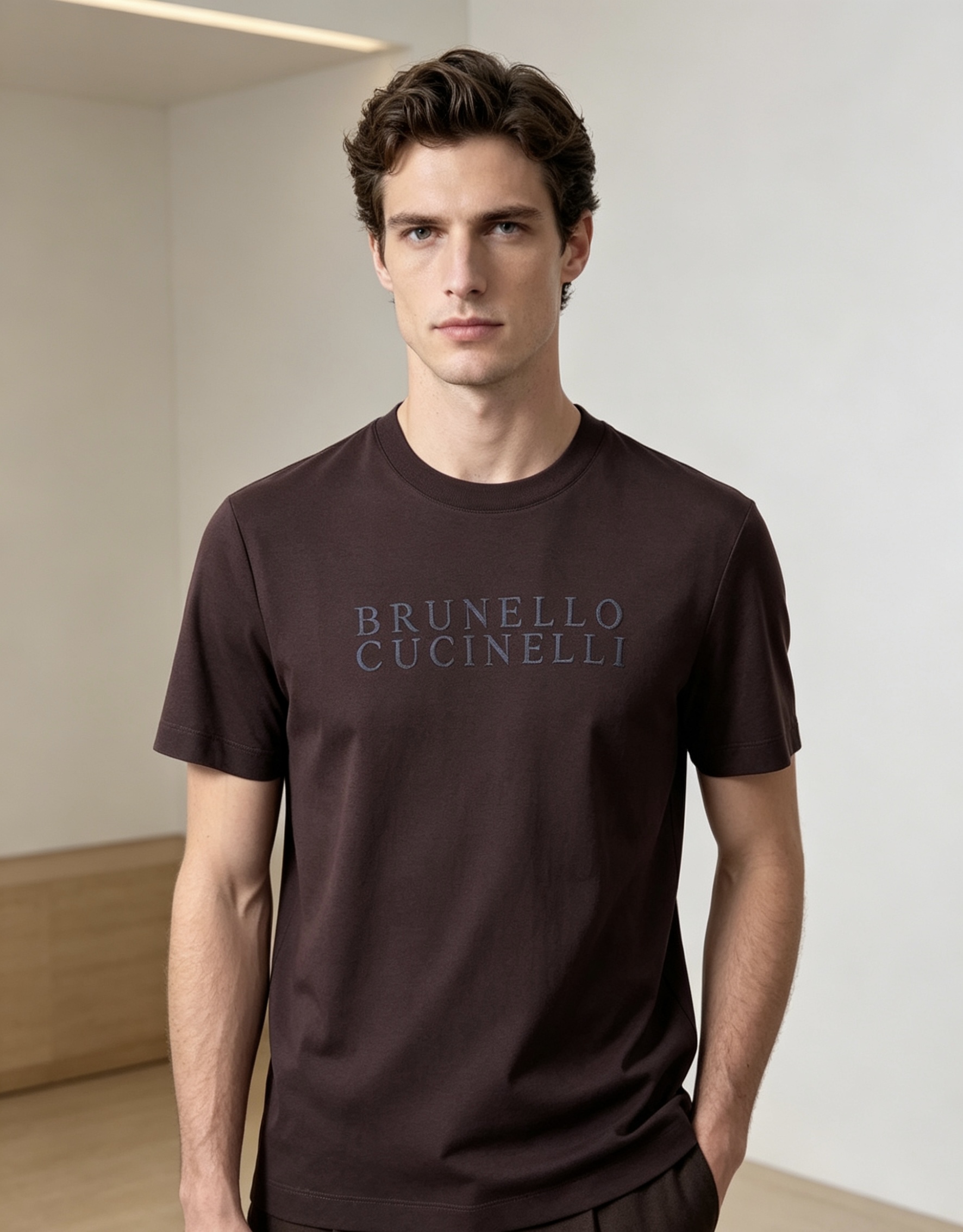 NO:839589,.BC.2025 spring and summer new fashionable round neck short-sleeved advanced customization versatile style!  It is more practical and can be easily controlled by anyone. Made of double mercerized fabric, with luxurious classic brand logo design, hf is very classy and a must buy for those who know the goods!  The tailoring is slim-fitting, very refined, shows off aura, and highlights the sophistication of business men. This is unique, it has just the right amount of slim fit, and the upper body effect is great!  Size M-4xL.m wears 175/120 catties.,,T-shirt,19860909.BC.2025春夏新品时尚圆领短袖高级定制百搭款式！更有实用感 任何人都可以轻松驾驭 采用双丝光面料制作,奢华经典品牌logo设计,hf 非常显档次懂货的必须入！版型剪裁属于修身款 非常精致,显气场,又会凸显商务男士的精致,这就是独到之处,恰到好处的修身,上身效果非常赞！ 尺码M-4xL.m穿175/120斤.,,T-shirt,,Men's clothing