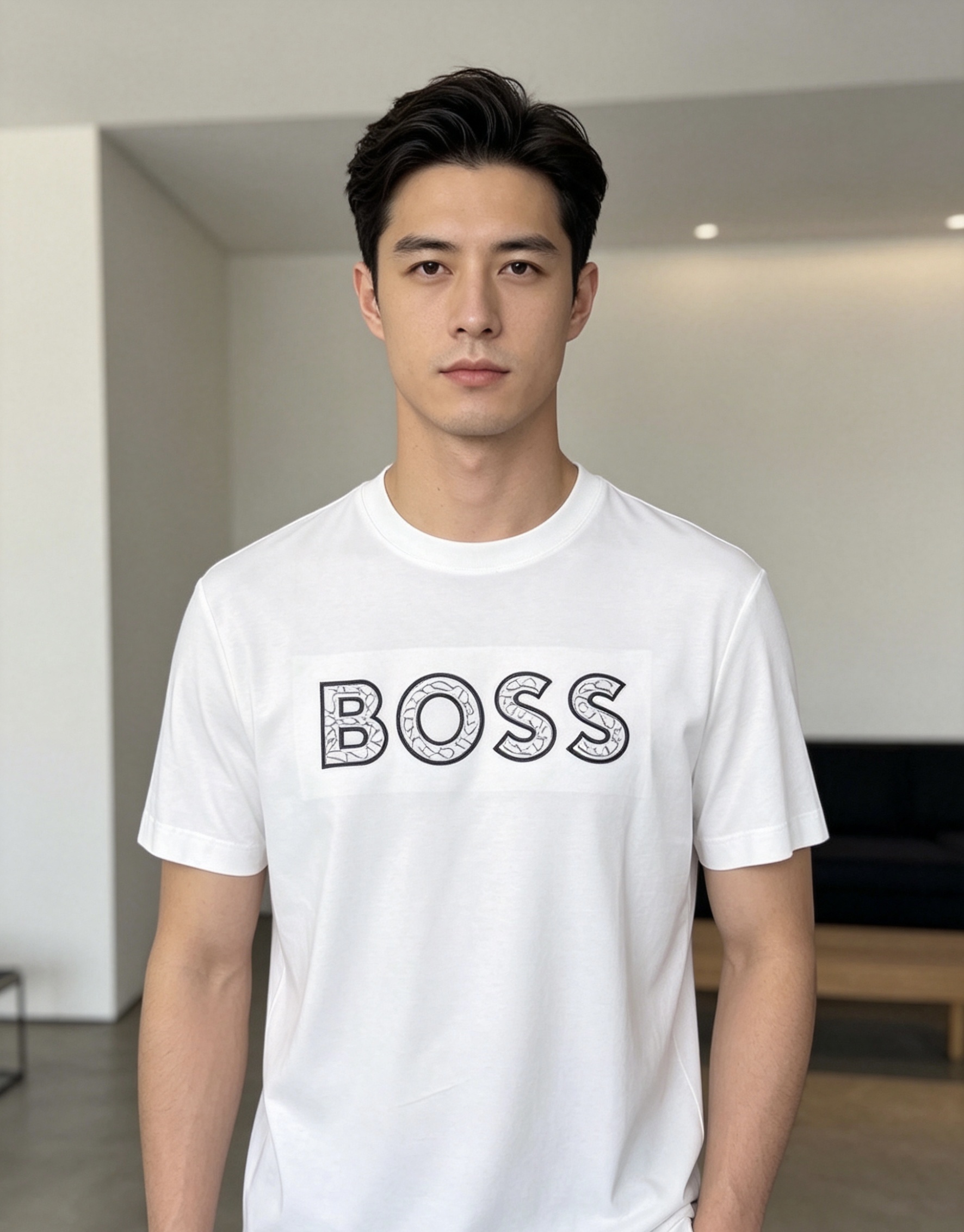 NO:839601,.Boss.2025 new spring and summer fashionable round neck short-sleeved advanced customization versatile style!  It is more practical and can be easily controlled by anyone. Made of double mercerized fabric, with luxurious classic brand logo design, hf is very classy and a must buy for those who know the goods!  The tailoring is slim-fitting, very refined, shows off aura, and highlights the sophistication of business men. This is unique, it has just the right amount of slim fit, and the upper body effect is great!  Size M-4xL.m wears 175/120 catties.,,T-shirt,19860909.Boss.2025春夏新品时尚圆领短袖高级定制百搭款式！更有实用感 任何人都可以轻松驾驭 采用双丝光面料制作,奢华经典品牌logo设计,hf 非常显档次懂货的必须入！版型剪裁属于修身款 非常精致,显气场,又会凸显商务男士的精致,这就是独到之处,恰到好处的修身,上身效果非常赞！ 尺码M-4xL.m穿175/120斤.,,T-shirt,,Men's clothing