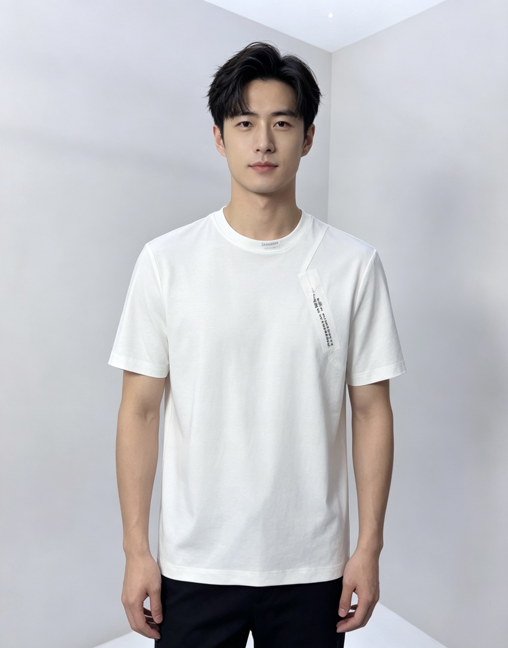 NO:839596,.BC.2025 spring and summer new fashionable round neck short-sleeved advanced customization versatile style!  It is more practical and can be easily controlled by anyone. Made of double mercerized fabric, with luxurious classic brand logo design, hf is very classy and a must buy for those who know the goods!  The tailoring is slim-fitting, very refined, shows off aura, and highlights the sophistication of business men. This is unique, it has just the right amount of slim fit, and the upper body effect is great!  Size M-4xL.m wears 175/120 catties.,,T-shirt,19860909.BC.2025春夏新品时尚圆领短袖高级定制百搭款式！更有实用感 任何人都可以轻松驾驭 采用双丝光面料制作,奢华经典品牌logo设计,hf 非常显档次懂货的必须入！版型剪裁属于修身款 非常精致,显气场,又会凸显商务男士的精致,这就是独到之处,恰到好处的修身,上身效果非常赞！ 尺码M-4xL.m穿175/120斤.,,T-shirt,,Men's clothing