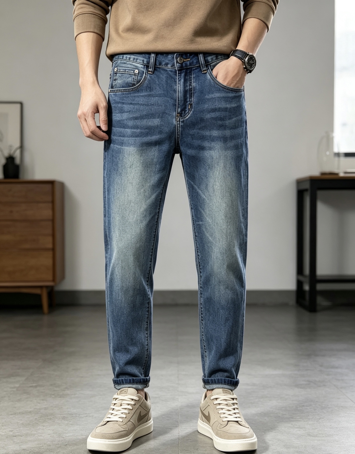 NO:842585,.Loewe. Official website counters are on sale simultaneously, 2026 spring and summer new men's casual jeans, original quality, counter-customized original denim fabrics, logo pattern design, 4a pants body original hardware decoration, three-dimensional and clear, super trendy personality, fashionable and stylish upper body!  Must-have items for trendy men in sizes 29-38, loewe, jeans,19860909.罗意威.官网专柜同步发售,2026春夏新品男士休闲牛仔裤,原单品质,专柜定制原版牛仔面料,logo图案设计,4a裤身原版五金辅料装饰,立体清晰,超级潮流个性,上身时尚有型！潮男必备单品 码数29-38,,loewe,jeans,,Men's clothing
