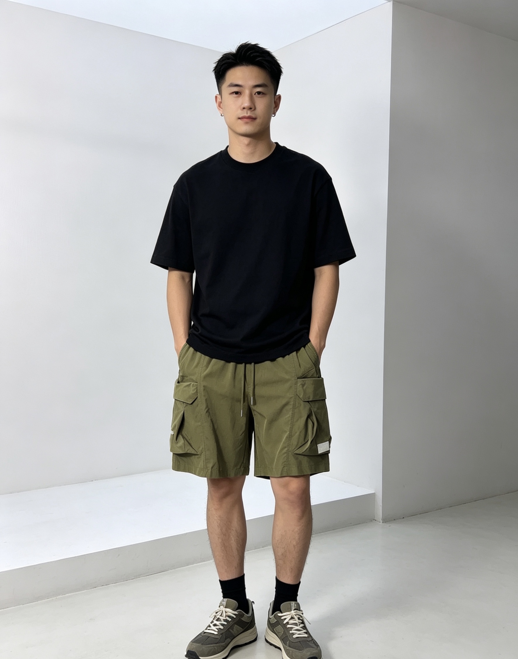 NO:828834,. Luo Yiwei. Wear 200 pounds. 2026 spring and summer new casual overalls are fashionable and casual. The inner liner is made of mesh fabric. Casual version. Micro-elastic fabric. The fabric is comfortable and soft, breaking the conventional fabric feel, not stuffy, and has excellent comfort. It is casual and versatile. It does not deform after long-term washing. The upper body effect is excellent. Generous and elegant tailoring, the design is constantly innovating but always maintains a noble and elegant style and taste. It interprets fashion charm and is a fashionable and leisure product.  Counter size.m-4xL.M wears 28.29. Please state your height and weight when placing an order,,loewe,19860909.罗意威.穿200斤.2026春夏新款休闲工装裤 时尚休闲 内胆采用网眼面料.休闲版型 微弹力面料 面料舒适柔软,突破常规的面料手感,不闷热,舒适感极佳.随意百搭 久洗不变形 上身效果极佳.大方优雅的剪裁,设计不断创新却始终保持着高贵优雅的风格和品位 演绎时尚魅惑 时尚休闲佳品 专柜码数.m-4xL.m穿28.29.下单报身高体重,,loewe,,Men's clothing