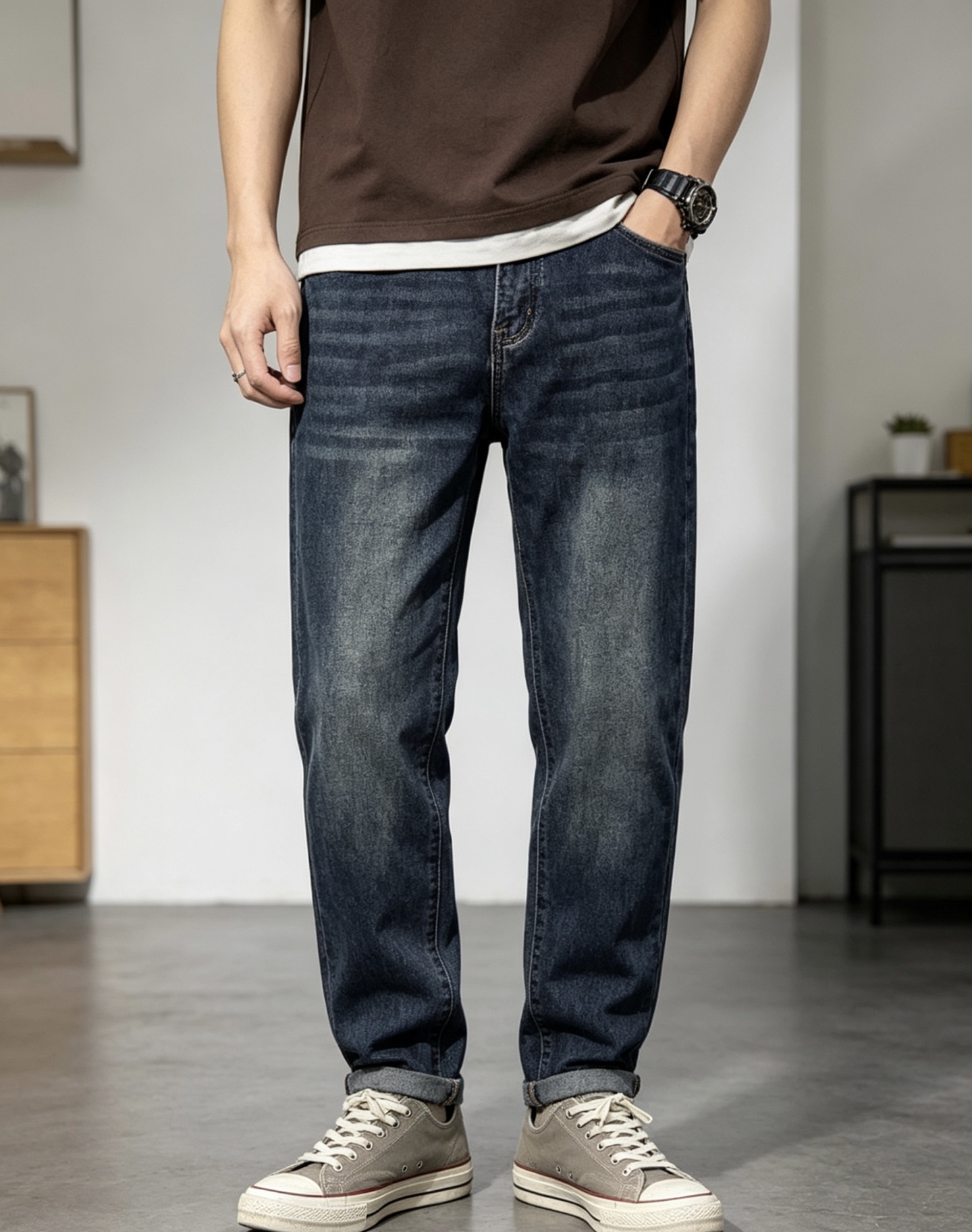 NO:844818,.D&G. official website counter is on sale simultaneously, 2026 spring and summer new men's casual jeans, original quality, counter customized original denim fabric, logo pattern design, D pants body original hardware decoration, three-dimensional and clear, super trendy personality, fashionable and stylish upper body!  L trendy men's essential item, size 29-38, Dolce&Gabbana,jeans,19860909.D&G.官网专柜同步发售,2026春夏新品男士休闲牛仔裤,原单品质,专柜定制原版牛仔面料,logo图案设计,D裤身原版五金辅料装饰,立体清晰,超级潮流个性,上身时尚有型！L潮男必备单品 码数29-38,,Dolce&Gabbana,jeans,,Men's clothing