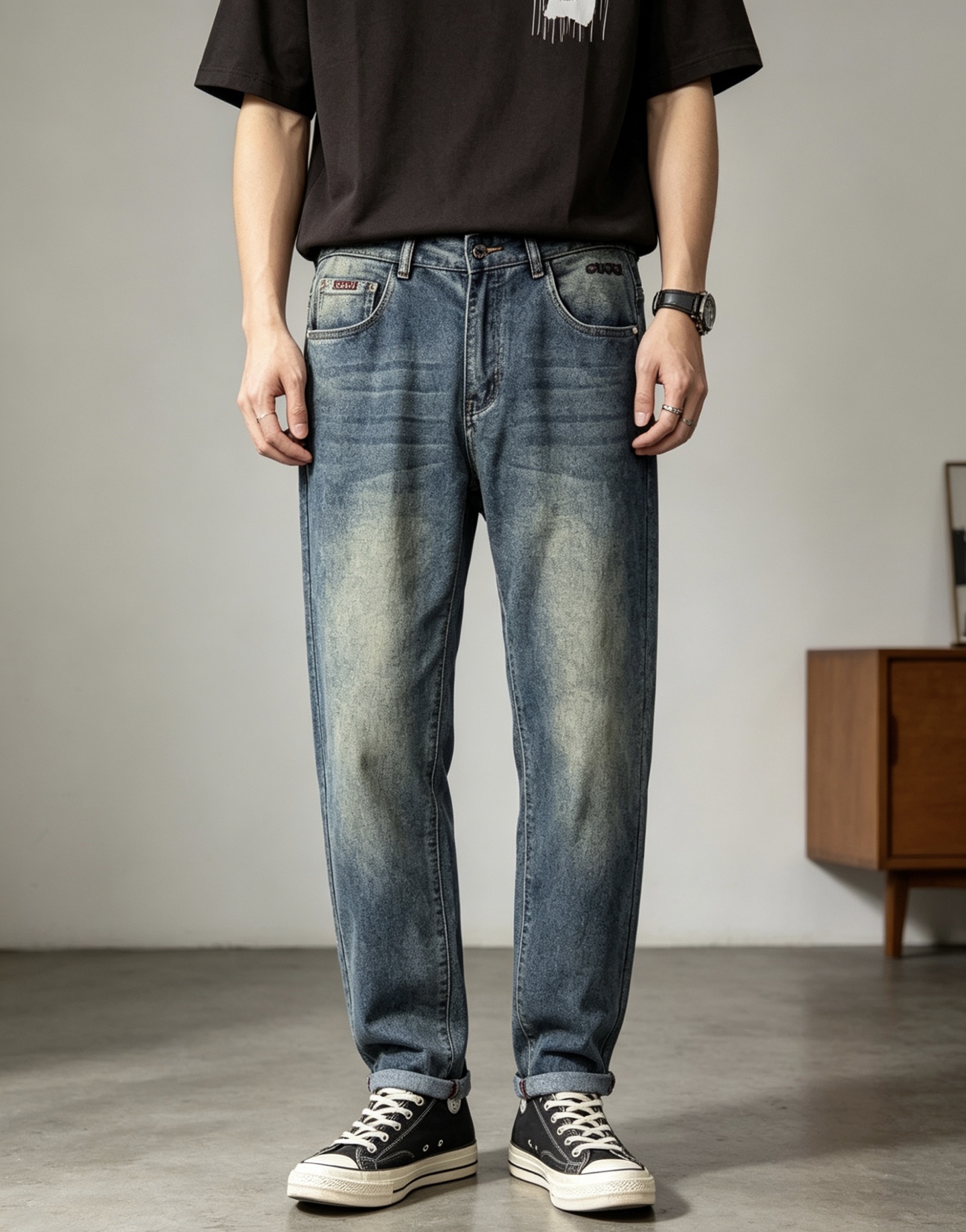 NO:844787,.Prada. Official website counters are simultaneously on sale, 2026 spring and summer new men's casual jeans, original quality, counter-customized original denim fabrics, logo pattern design, D pants body original hardware decoration, three-dimensional and clear, super trendy personality, fashionable and stylish upper body!  L trendy men's essential items, size 29-38, prada, jeans,19860909.普拉达.官网专柜同步发售,2026春夏新品男士休闲牛仔裤,原单品质,专柜定制原版牛仔面料,logo图案设计,D裤身原版五金辅料装饰,立体清晰,超级潮流个性,上身时尚有型！L潮男必备单品 码数29-38,,prada,jeans,,Men's clothing
