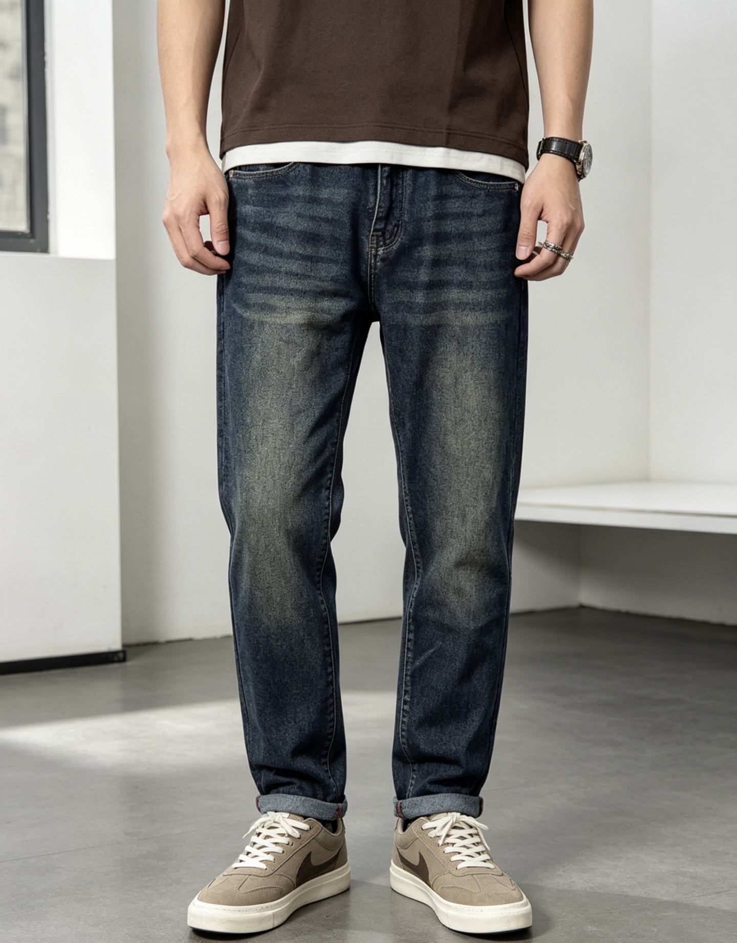 NO:844820,.LP. Official website counter simultaneously sells, 2026 spring and summer new men's casual jeans, original quality, counter customized original denim fabric, logo pattern design, D pants body original hardware decoration, three-dimensional and clear, super trendy personality, fashionable and stylish upper body!  L trendy men's essential item, size 29-38, loro piana,jeans,19860909.LP.官网专柜同步发售,2026春夏新品男士休闲牛仔裤,原单品质,专柜定制原版牛仔面料,logo图案设计,D裤身原版五金辅料装饰,立体清晰,超级潮流个性,上身时尚有型！L潮男必备单品 码数29-38,,loro piana,jeans,,Men's clothing