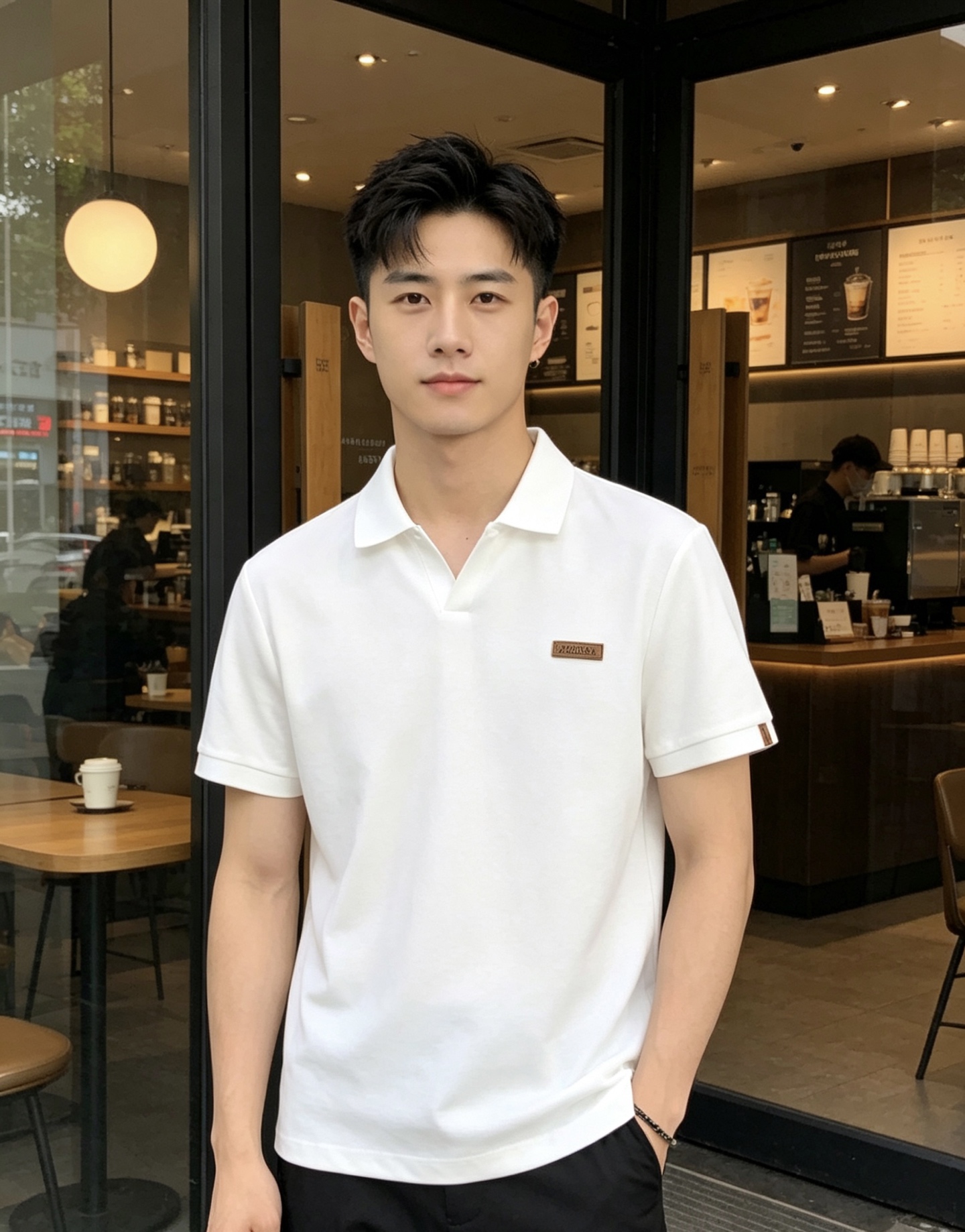 NO:837528,. Zegna. 26 spring and summer new men's logo polo shirt, continuing the classic Lao Qianfeng casual lapel POLO shirt. This Polo shirt is made of original counter fabrics, and the timeless design can transcend fashion trends. Classic style, 2 brand LOGOs are three-dimensional and unique, making the whole body more detailed. Fitted version, fabric, comfortable, skin-friendly, breathable, practical for daily commuting and leisure. Highly recommended. Size m-3xL. Please state your height and weight when placing an order.,,zegna,19860909.杰尼亚.26春夏新款男士标识polo衫,延续经典老钱枫休闲翻领POLO恤.该款Polo衫采用原版专柜面料制成,隽永设计可跨越时尚潮流.经典款型,2品牌LOGO立体别致,让整体更具细节感 合体的版型,面料,舒适,亲肤,透气好,平时通勤休闲都很实穿的一款 强烈推荐.尺码m-3xL.下单报身高体重.,,zegna,,Men's clothing