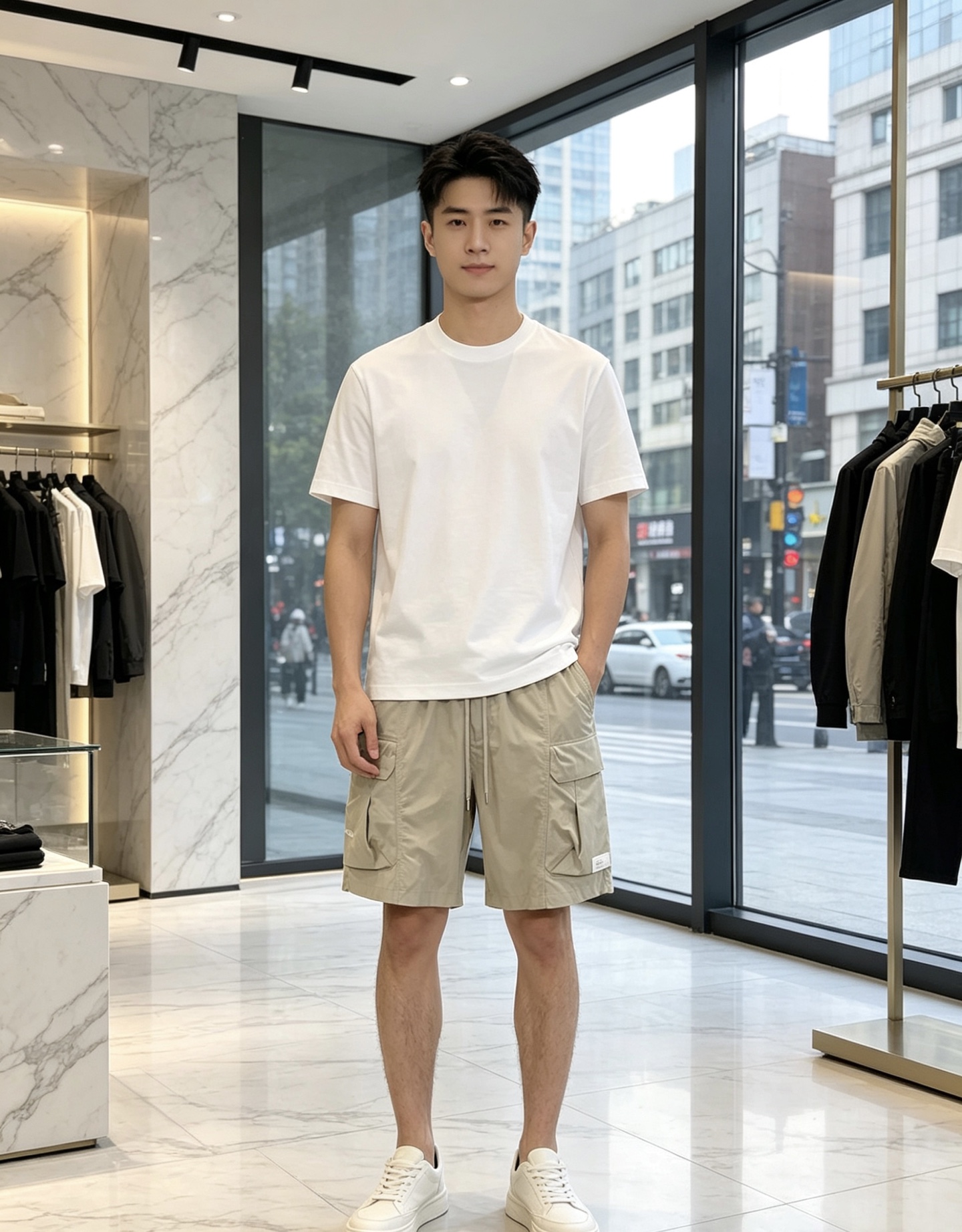 罗意威。🉑️穿200斤。2026春夏新款休闲工装裤 时尚休闲 内胆采用网眼面料。休闲版型 微弹力面料 面