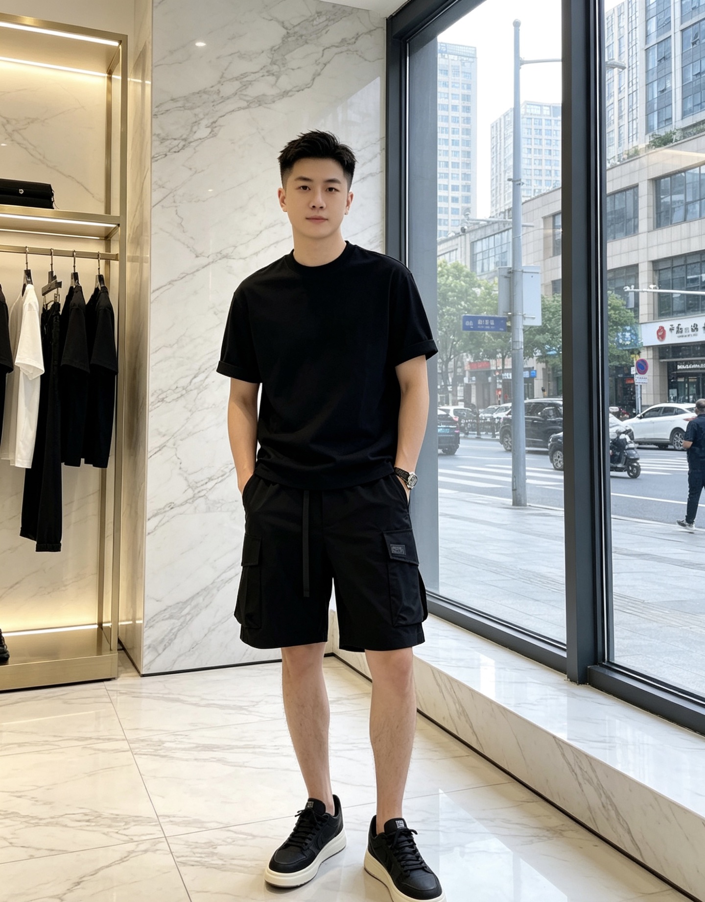 Dior。🉑️穿200斤。2026春夏新款休闲工装裤 时尚休闲 内胆采用网眼面料。休闲版型 微弹力面料 