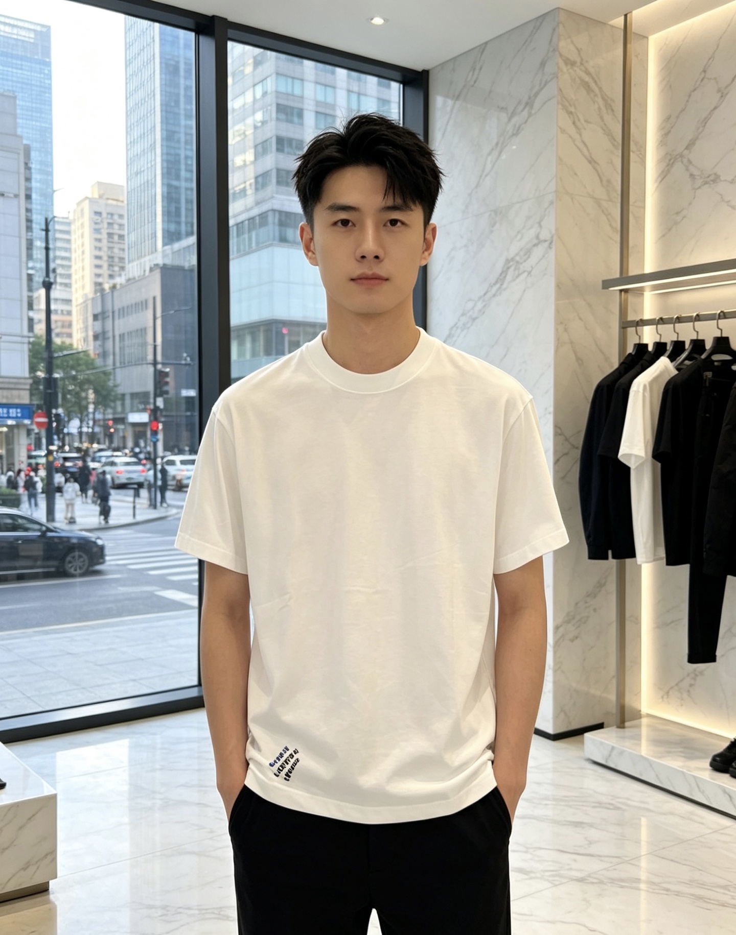 Lv。🉑️穿200斤。2026春夏新品时尚圆领短袖👍高级定制百搭款式！更有实用感 任何人都可以轻松驾驭 