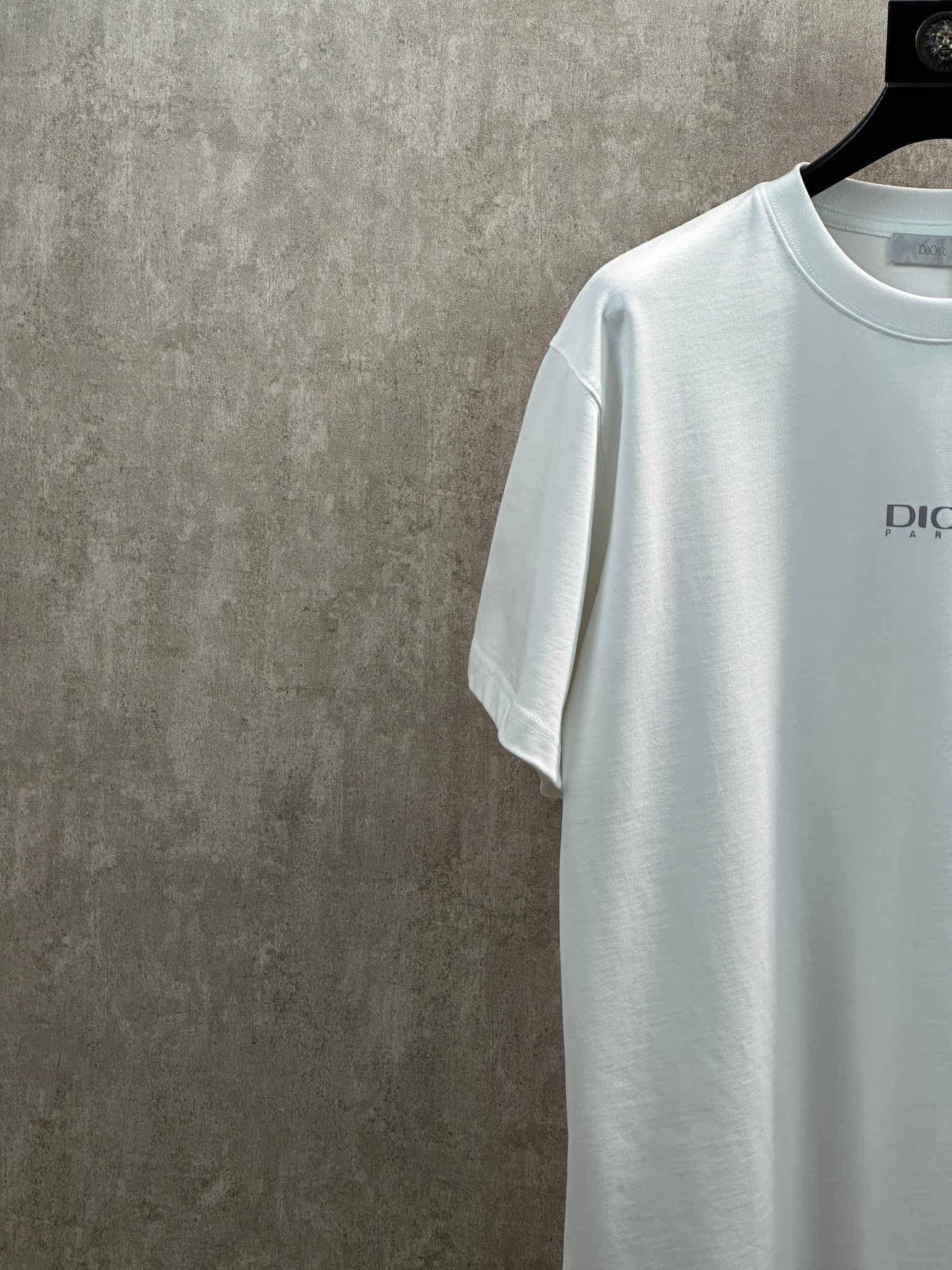 Dior 款式：DIOR迪奥反光印花三角图标圆领短袖 T恤