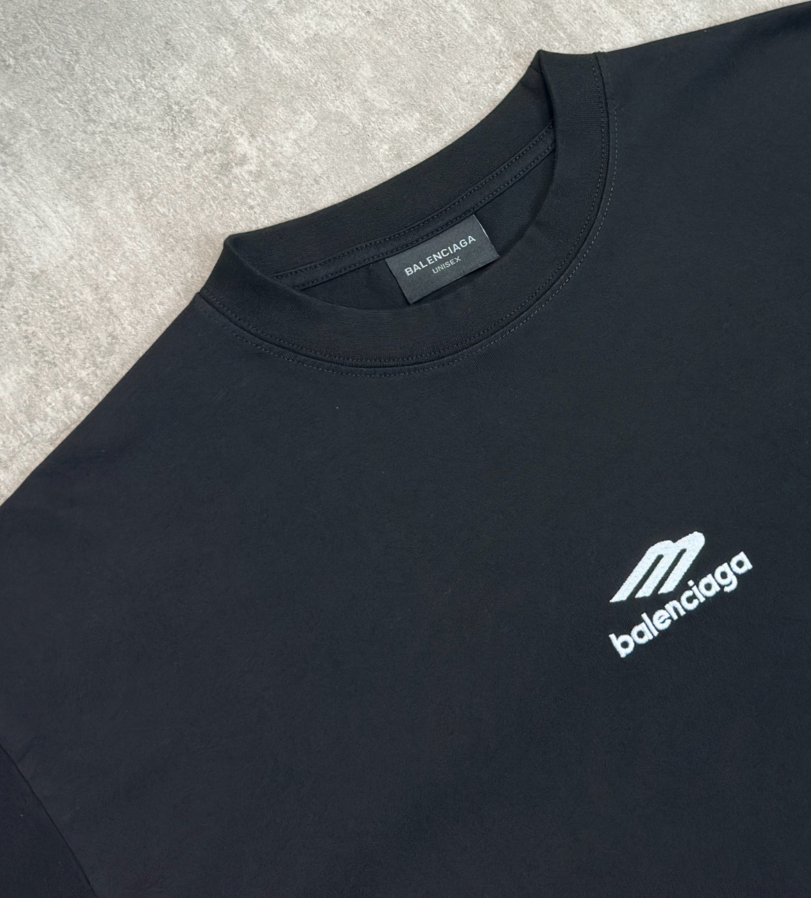 Balenciaga 款式：Balenciaga 巴黎世家 3M图案刺绣圆领短袖T恤