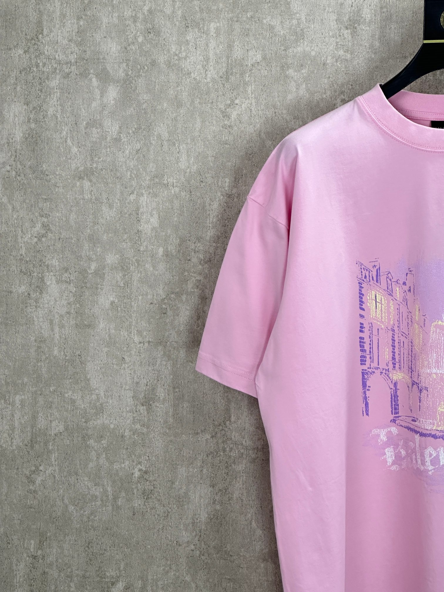 Balenciaga 款式:BALENCIAGA巴黎世家26夏季新品PLACE DES VOSGES 短袖T恤