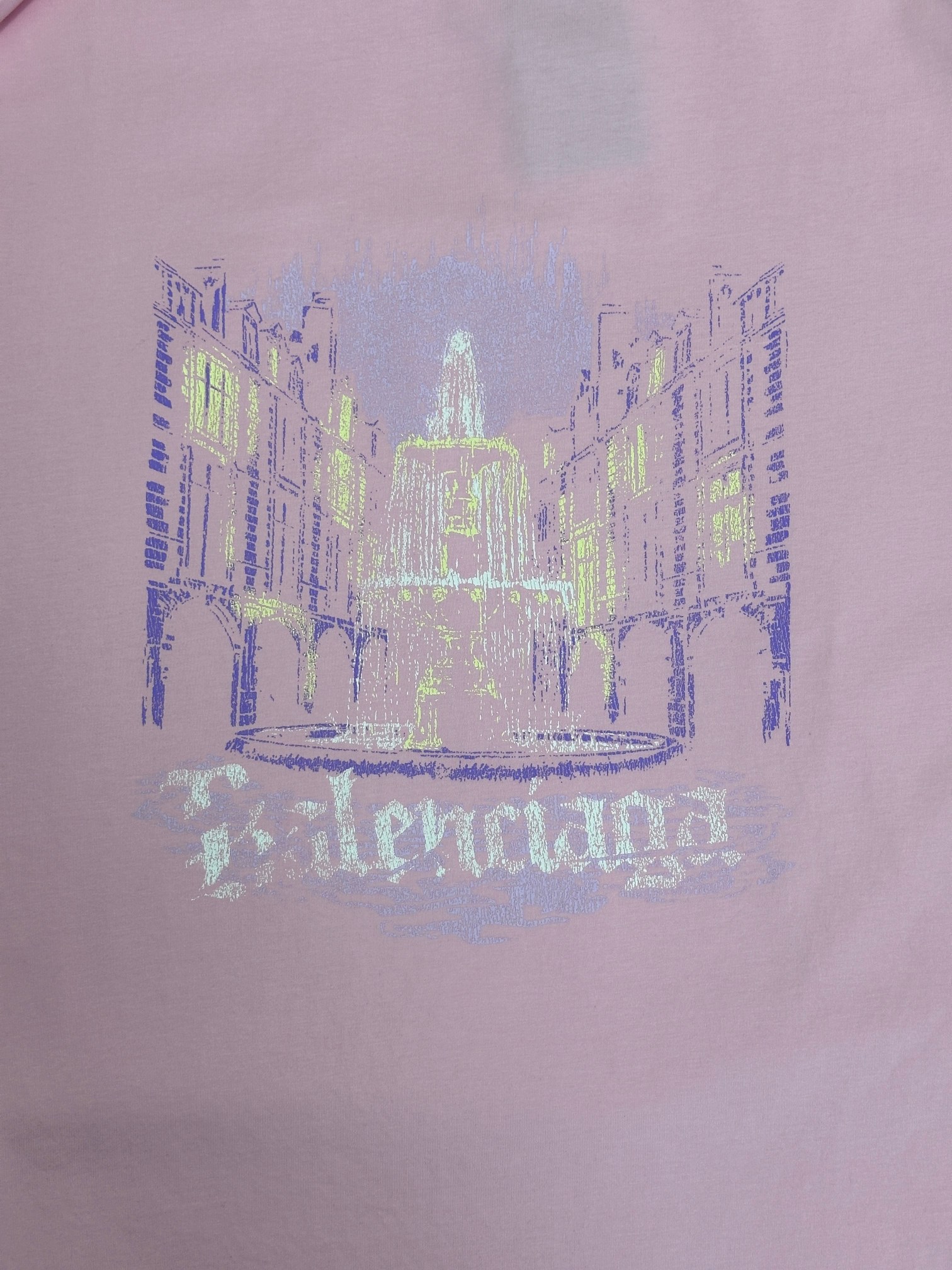 Balenciaga 款式:BALENCIAGA巴黎世家26夏季新品PLACE DES VOSGES 短袖T恤