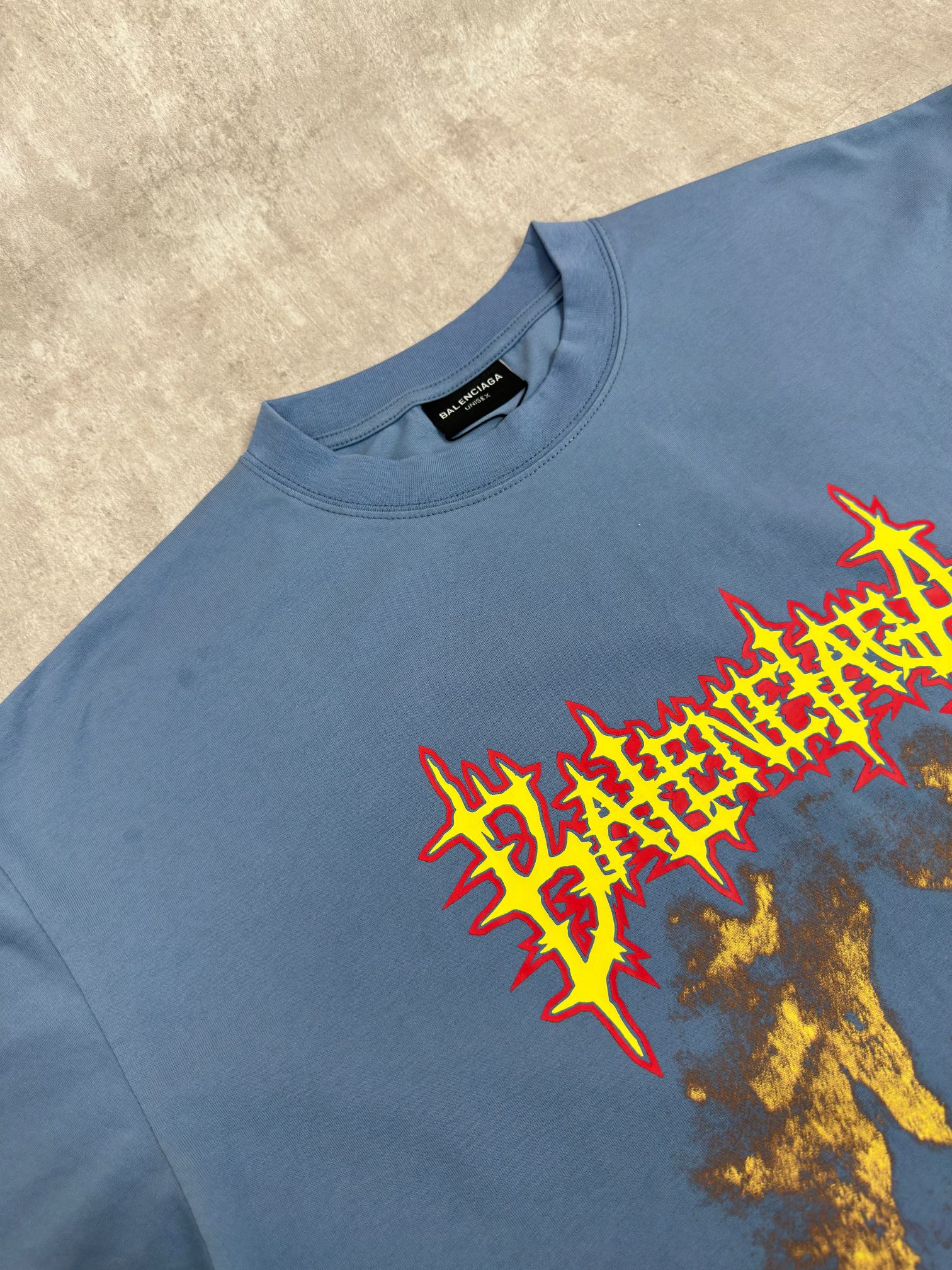 Balenciaga 款式: BALENCIAGA巴黎世家26夏季新品 SACRÉ CŒR短袖T恤