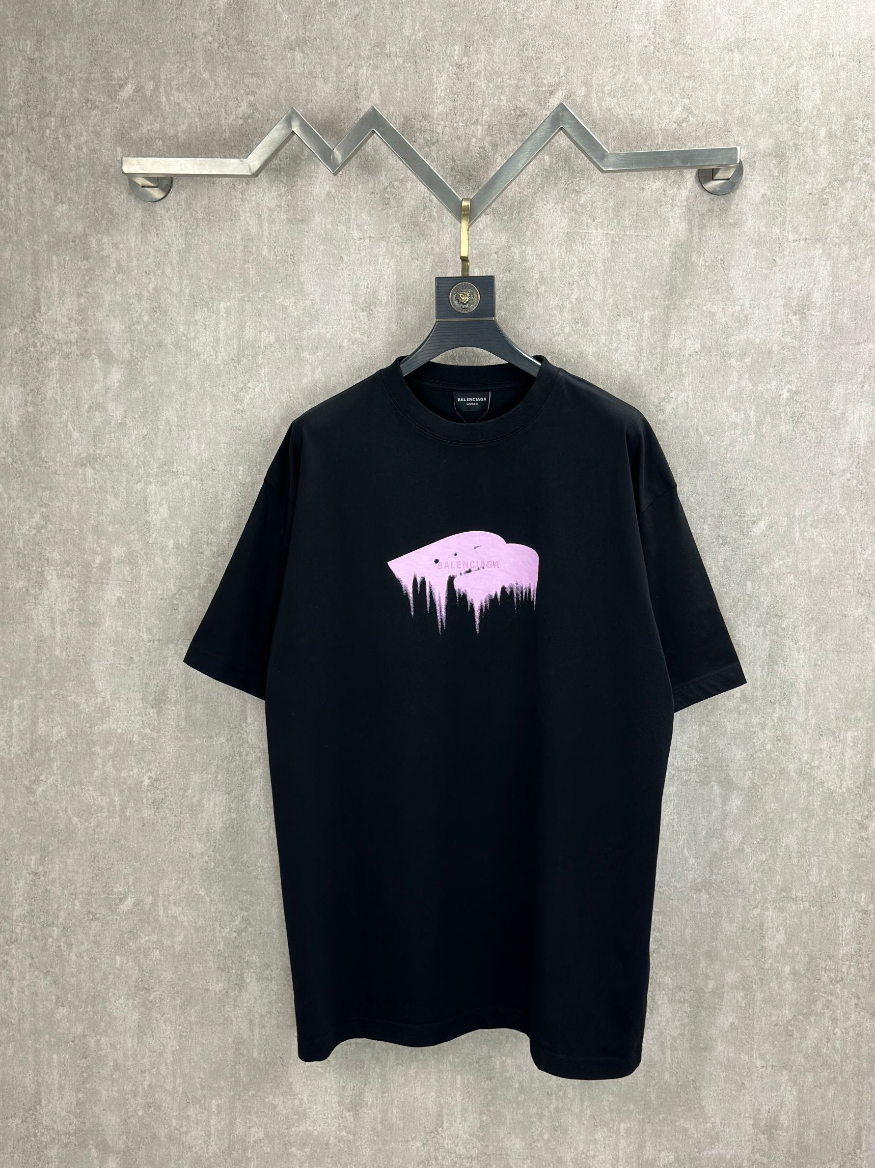 Balenciaga 款式: BALENCIAGA巴黎世家26夏季新品WET BRUSH短袖T恤