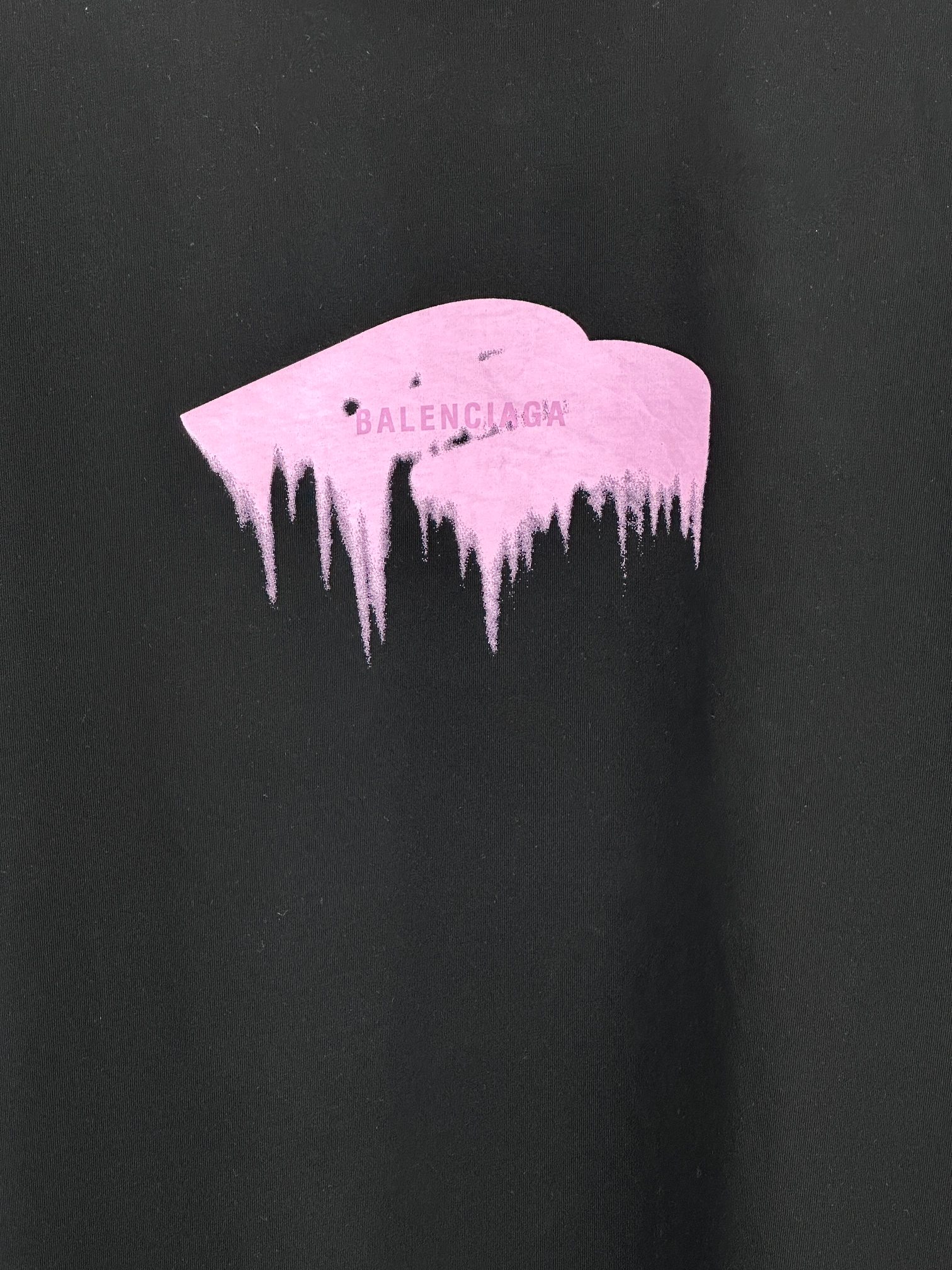 Balenciaga 款式: BALENCIAGA巴黎世家26夏季新品WET BRUSH短袖T恤
