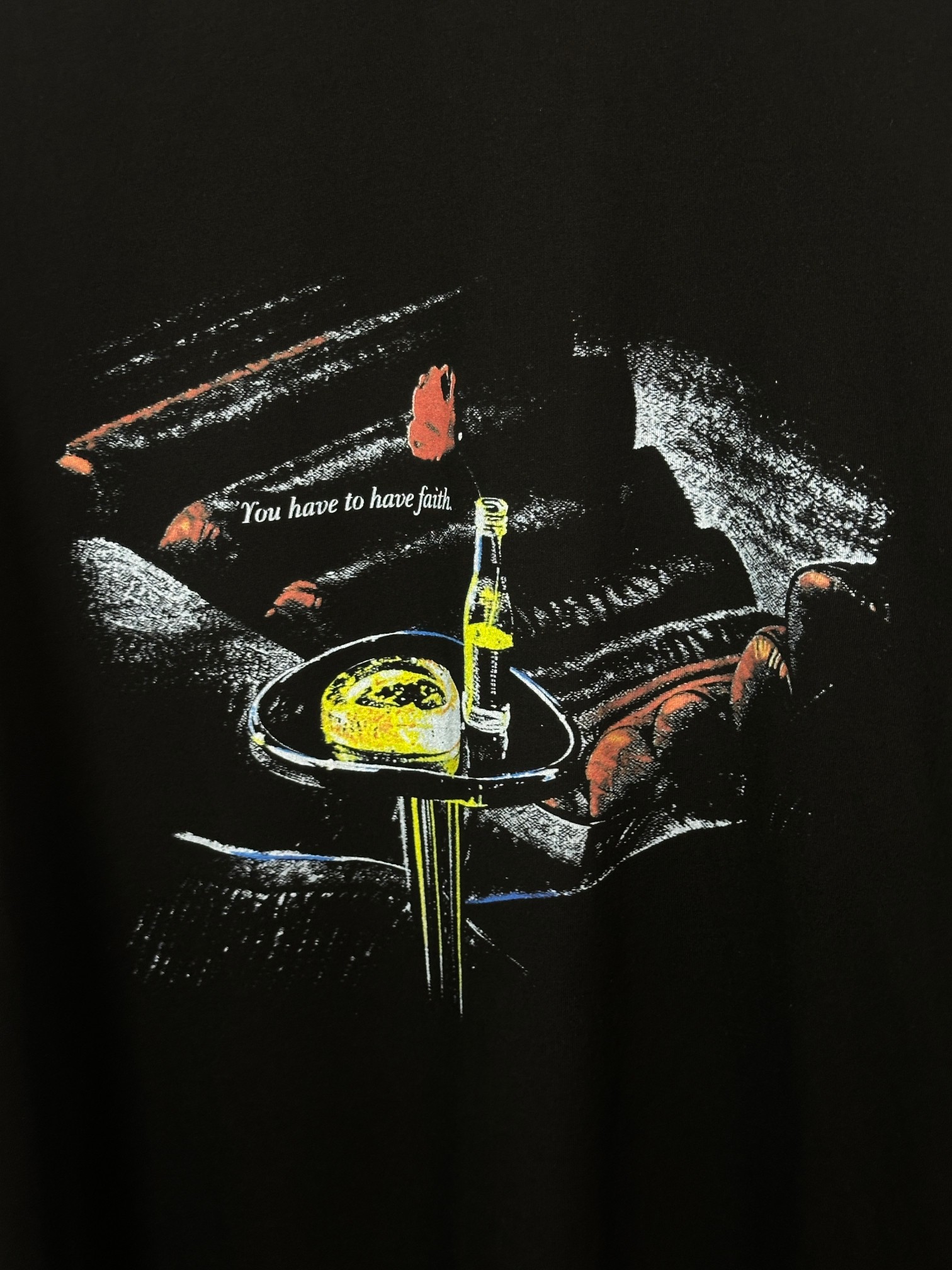 Balenciaga 款式:Balenciaga巴黎世家2026新款HBO联名白墨直喷 短袖T恤