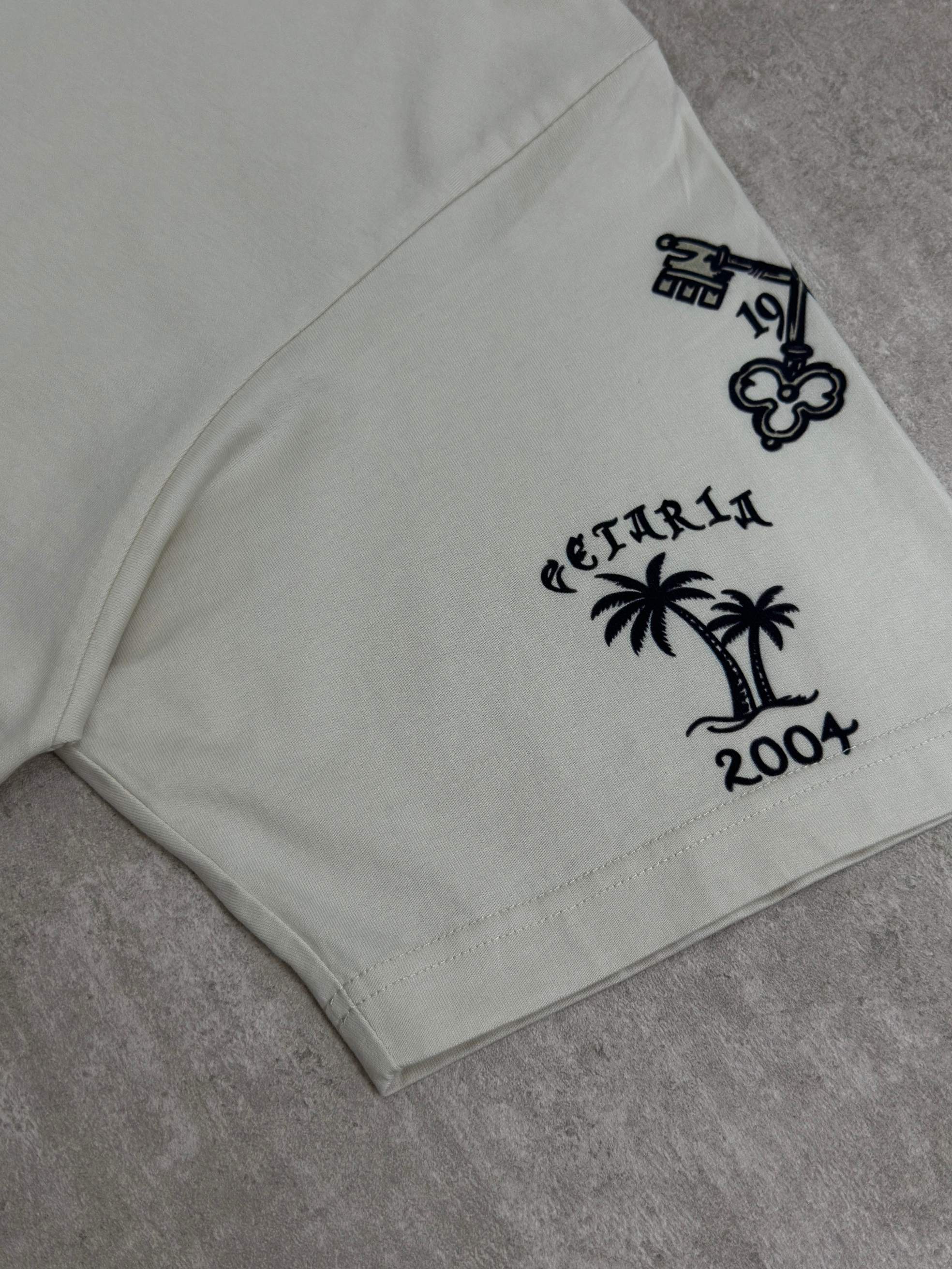 Balenciaga 款式:Balenciaga巴黎世家2026新款Tattoo系列1917白墨直喷图案 短袖T恤