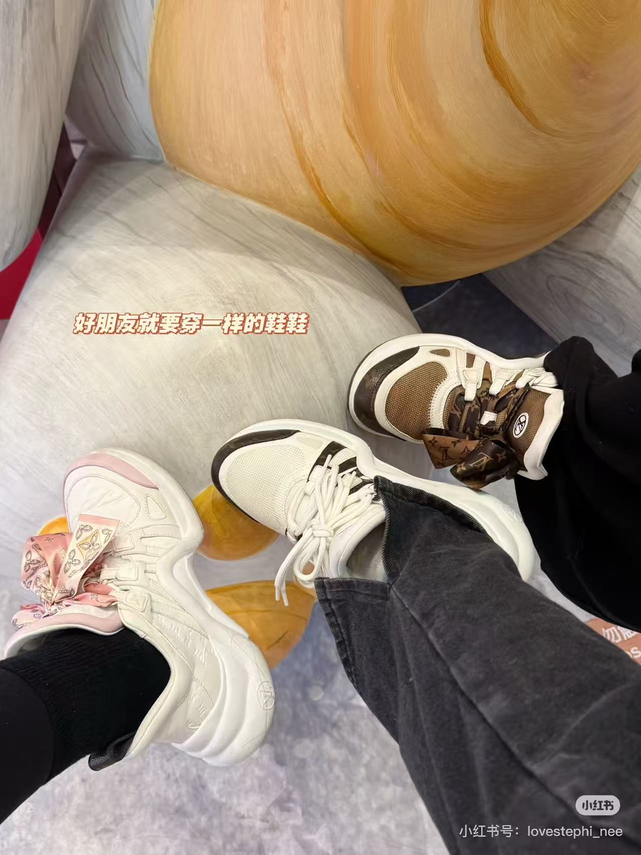 NO:788628,Model's feet pictures, dad shoes19860909模特上脚图,老爹鞋,Women's Shoes