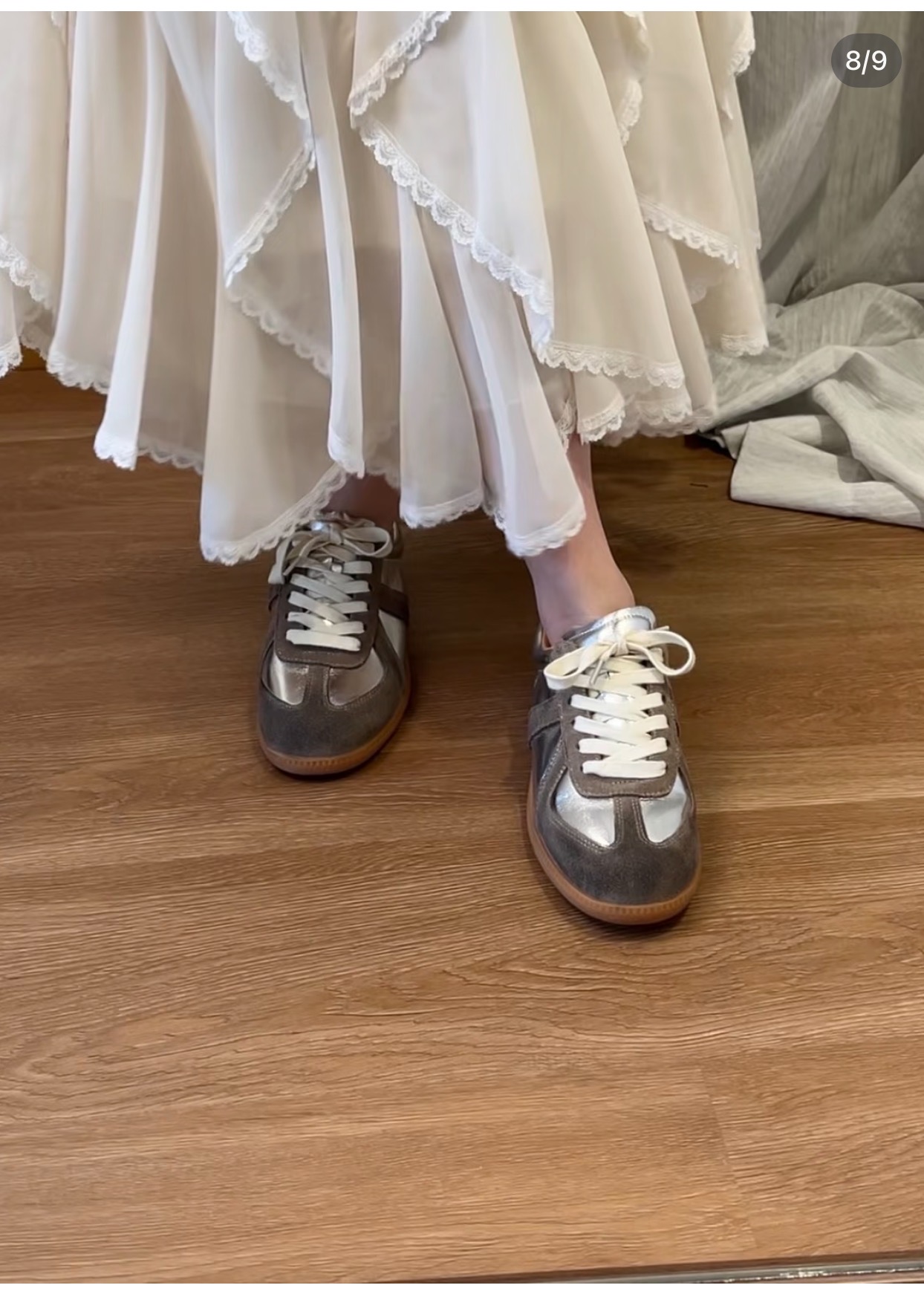 NO:783348,Model's feet, casual shoes/sneakers, sneakers19860909模特上脚图,休闲鞋/运动鞋,sneakers,Women's Shoes
