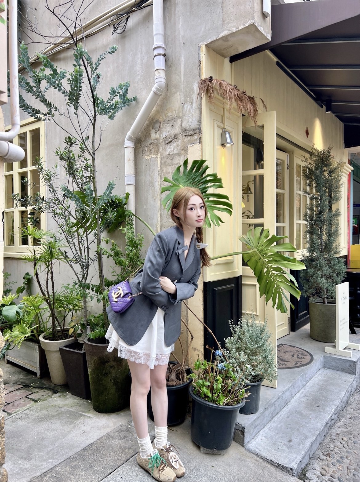 NO:235371,MIU MIU foot pictures, casual shoes/sports shoes, miumiu, sneakers19860909MIU MIU上脚图,休闲鞋/运动鞋,miumiu,sneakers,Women's Shoes