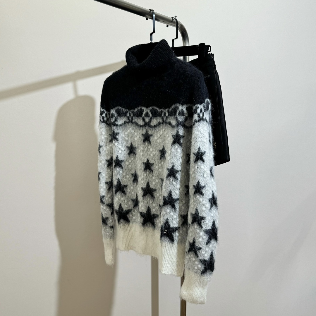 Chanel Clothing Sweatshirts Knitting Wool Fall/Winter Collection