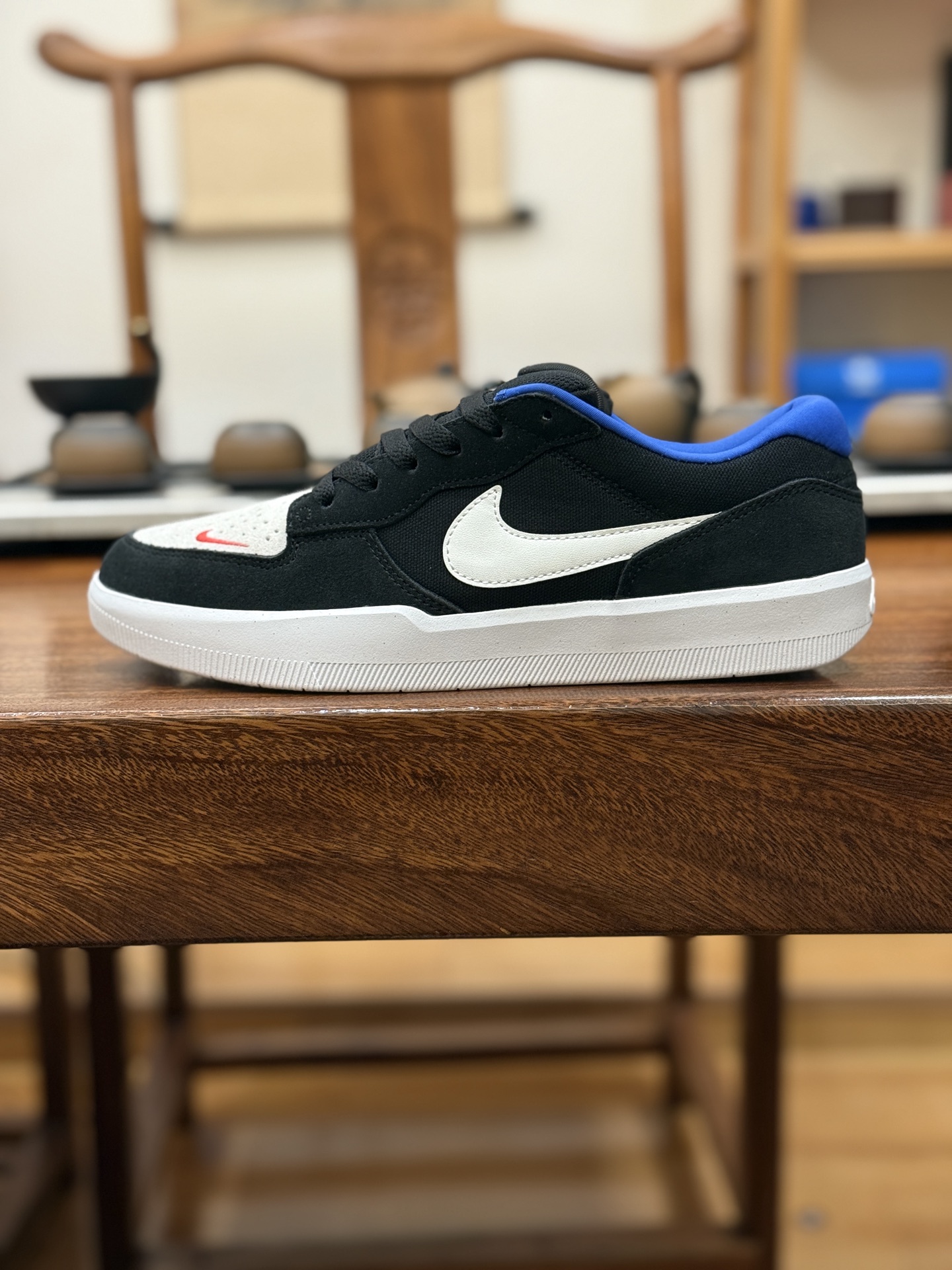 长期跑量款 性价比中的王者 SB F58款 黑白蓝 CZ2959-002 男女鞋 36 36.5 37.5 38 38.5 39 40 40.5 41 42 42.5 43 44 44.5 45 46