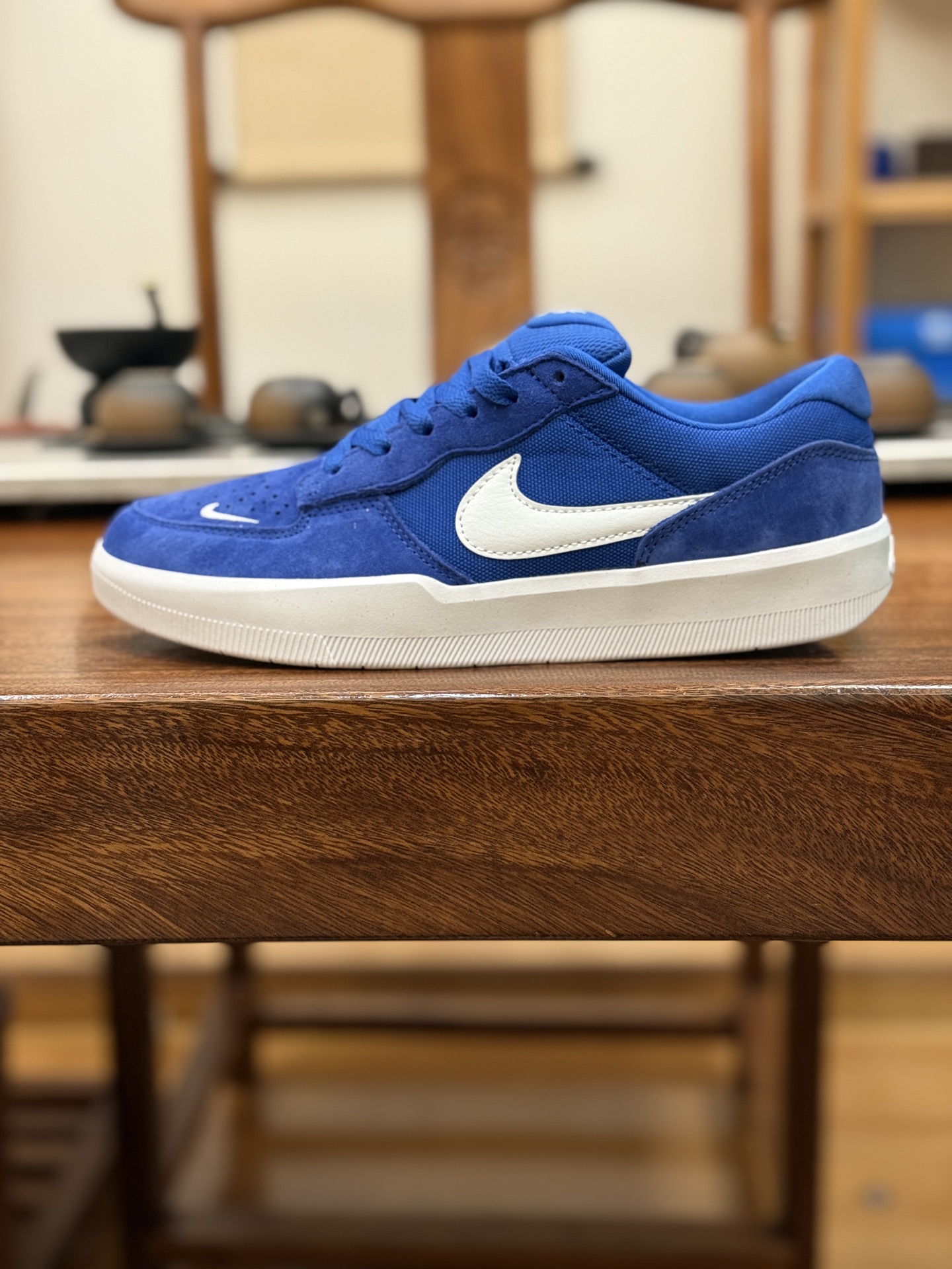 长期跑量款 性价比中的王者 SB F58款 蓝白 CZ2959-401 男女鞋 36 36.5 37.5 38 38.5 39 40 40.5 41 42 42.5 43 44 44.5 45 46