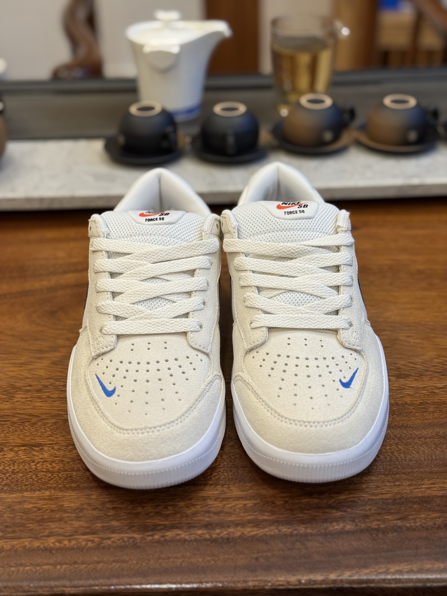 长期跑量款 性价比中的王者 SB F58款 灰蓝 CZ2959-007 男女鞋 36 36.5 37.5 38 38.5 39 40 40.5 41 42 42.5 43 44 44.5 45 46