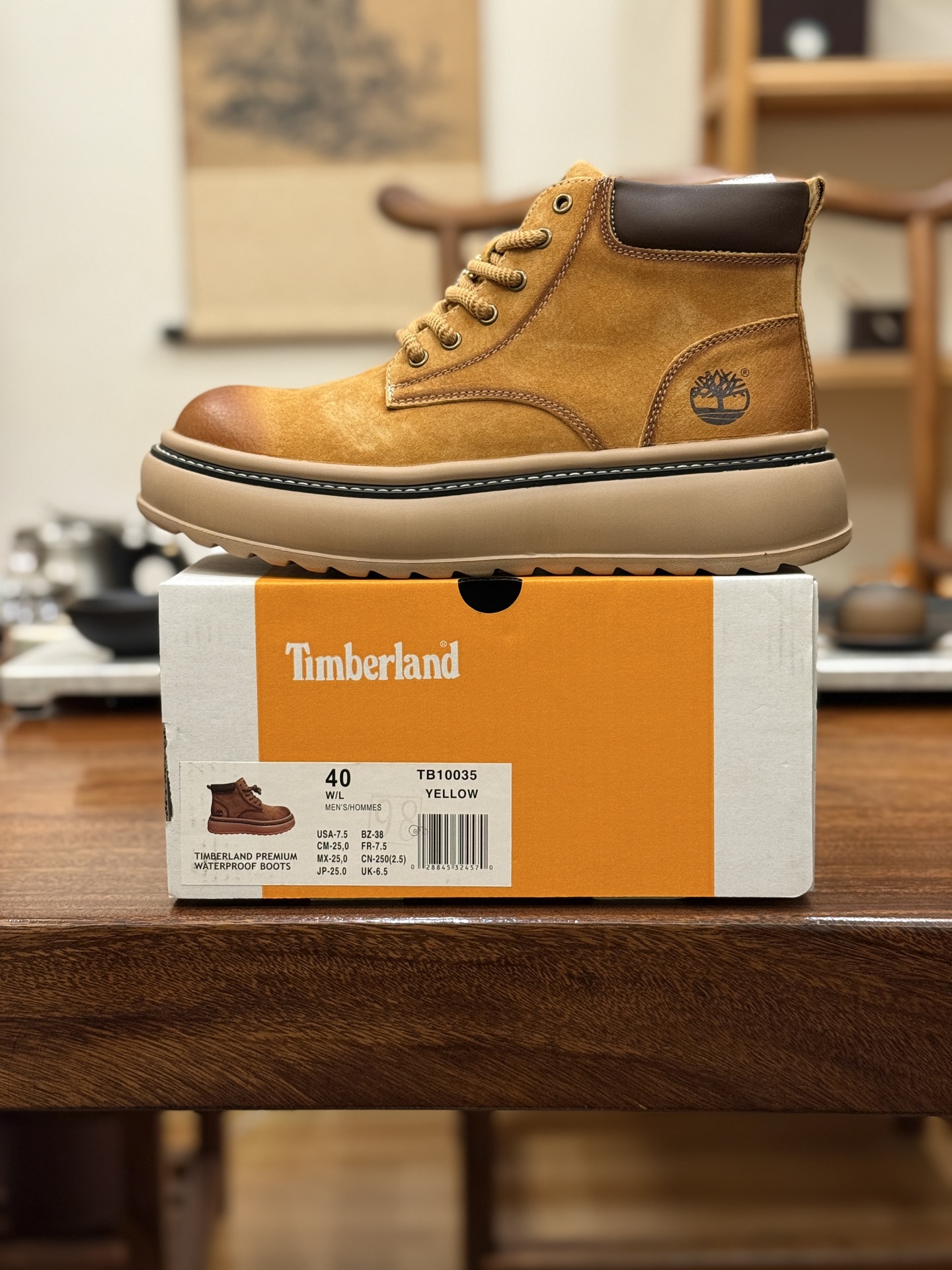 新货🚀#Timberland添柏岚/天伯伦 秋冬新品(毛绒内里🔥保暖锁热)秋冬必备户外休闲大黄靴系列
#广东大厂品质 原盒原包装 时尚潮流搭配 面料采用意大利🇮🇹顶级磨砂细纹牛皮 搭配防臭防腐真皮乳胶鞋垫 大底到五金都是代工厂原材料制作 同原版固特异永不开胶工艺 好货不杀猪 首单质量严格把控 全网独家首发 品质毋庸置疑 全套官网统一包装 给您完美的穿着体验 质量考究耐穿 型男必备 专治不帅 高品质脚感一流 今年冬季防寒户外专用 日常随意搭配
尺码:38 39 40 41 42 43 44(皮鞋码)