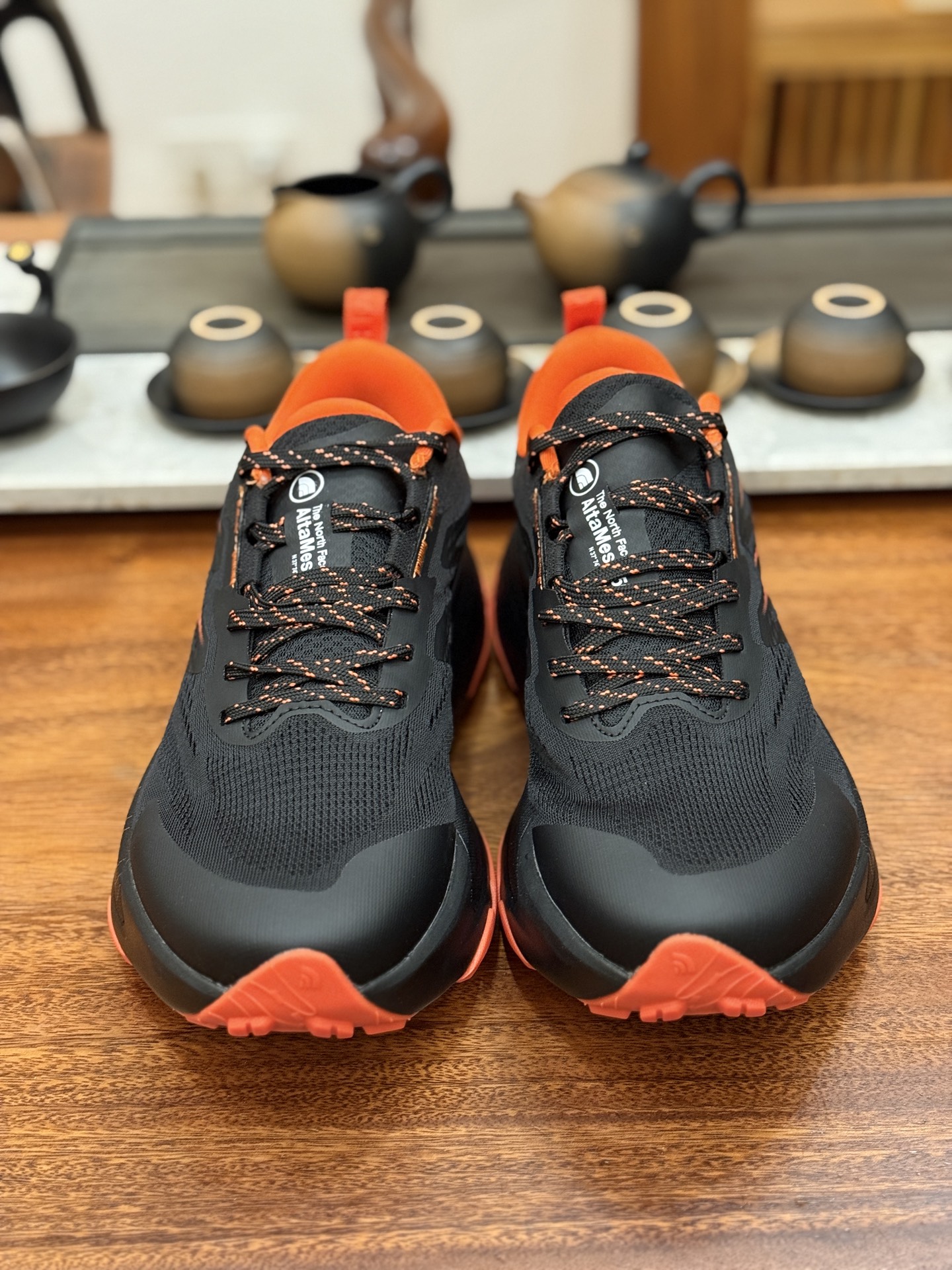 顶级原版 公司级 北面THE M ALTAMESA 500 黑桔红 A83N3-F38 男鞋 39 40 40.5 41 42 42.5 43 44 44.5 45