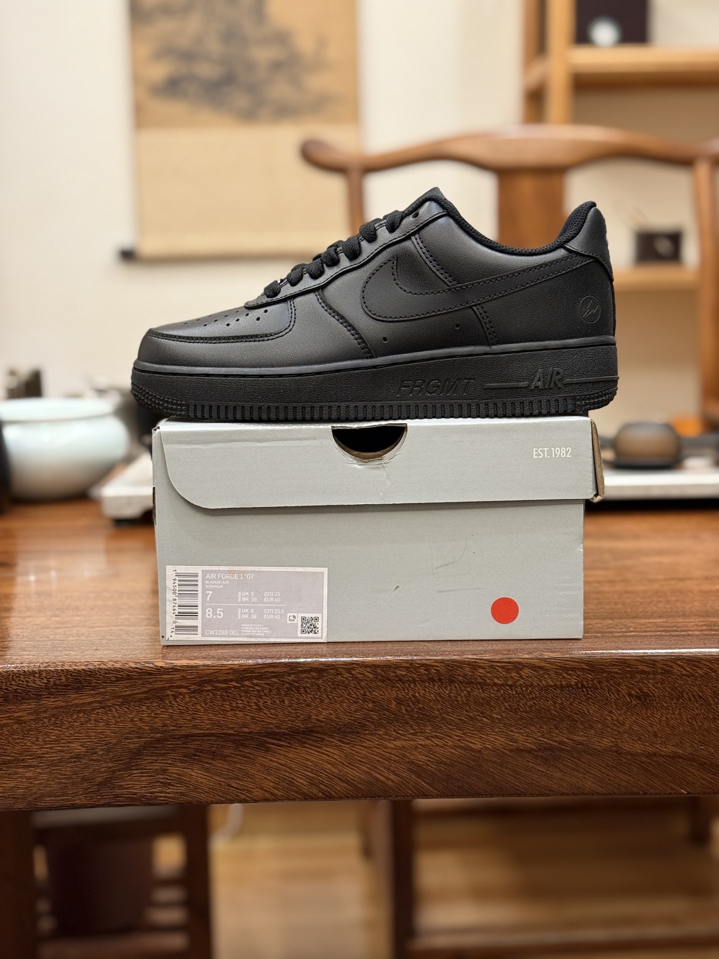 外贸版 A版 黑空军闪电 CW2288-001男女鞋 35.5 36 36.5 37.5 38 38.5 39 40 40.5 41 42 42.5 43 44 44.5 45 46 47.5 48.5