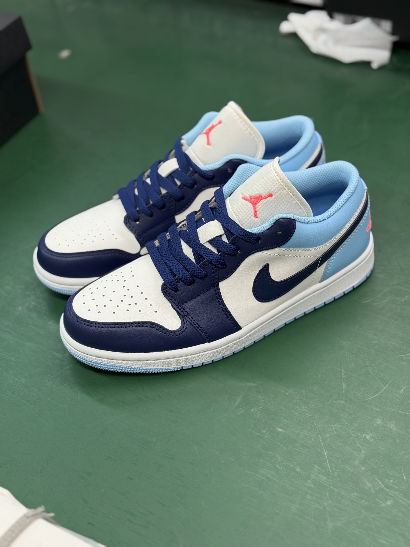 顶级原版 公司级 平台货 AIR JORDAN 1 LOW 黑曜石 553558-149 男鞋40 40.5 41 42 42.5 43 44 44.5 45 46