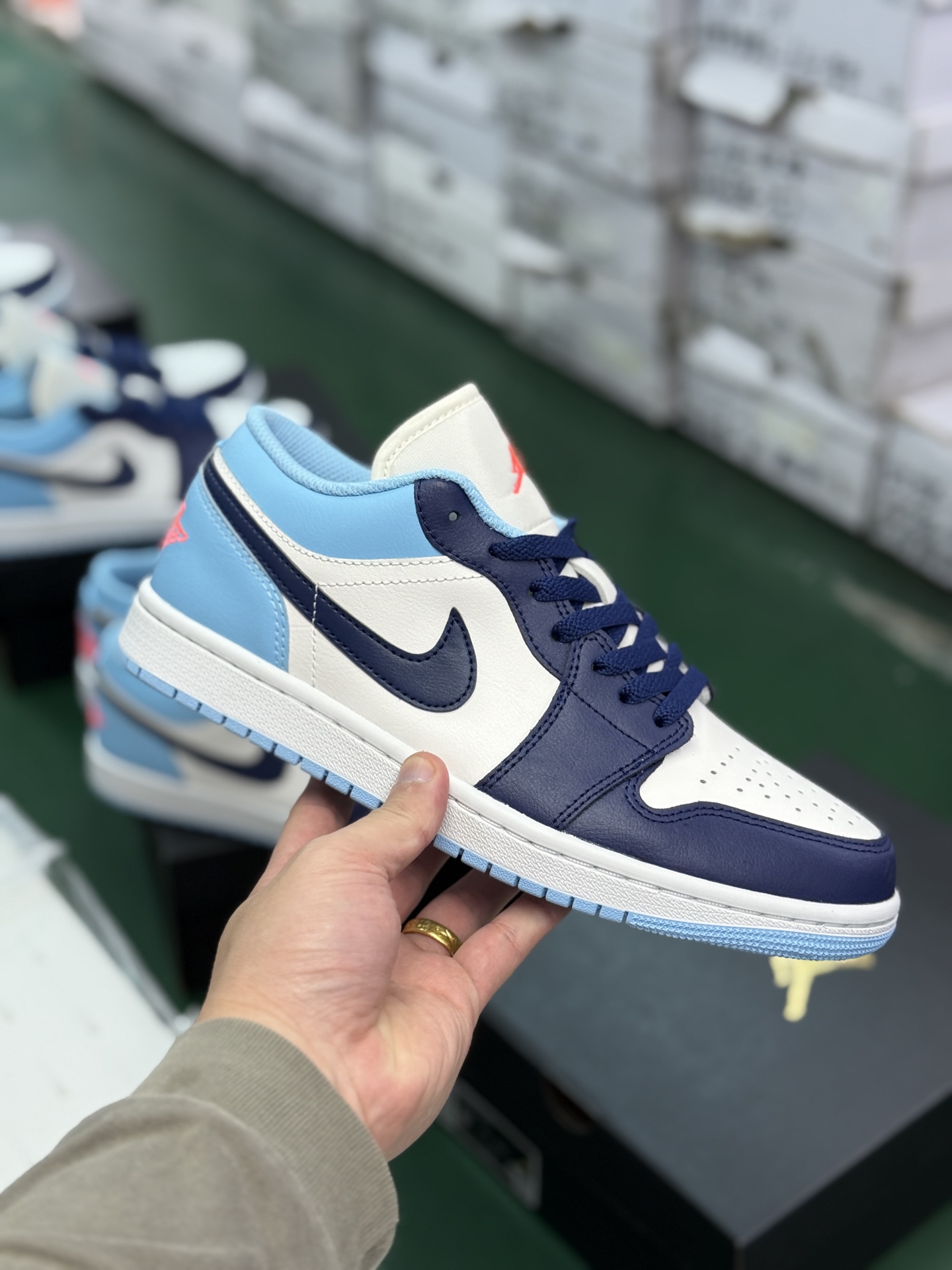 顶级原版 公司级 平台货 AIR JORDAN 1 LOW 黑曜石 553558-149 男鞋40 40.5 41 42 42.5 43 44 44.5 45 46
