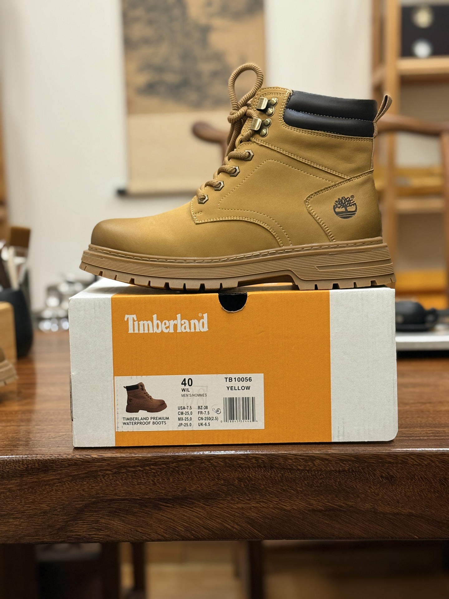 新货🚀#Timberland添柏岚/天伯伦户外工装休闲大黄靴系列
#广东大厂品质 原盒原包装
#秋冬新款时尚潮流搭配 面料采用意大利🇮🇹顶级磨砂细纹牛皮
搭配防臭防腐真皮乳胶鞋垫
给您完美的穿着体验 质量考究耐穿
型男必备 专治不帅 高品质脚感一流
尺码:38 39 40 41 42 43 44(皮鞋码)